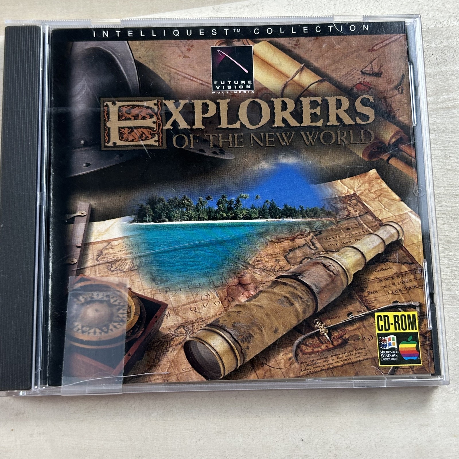 Explorers of the New World PC Mac CD-ROM Future Vision Multimedia Intelliquest