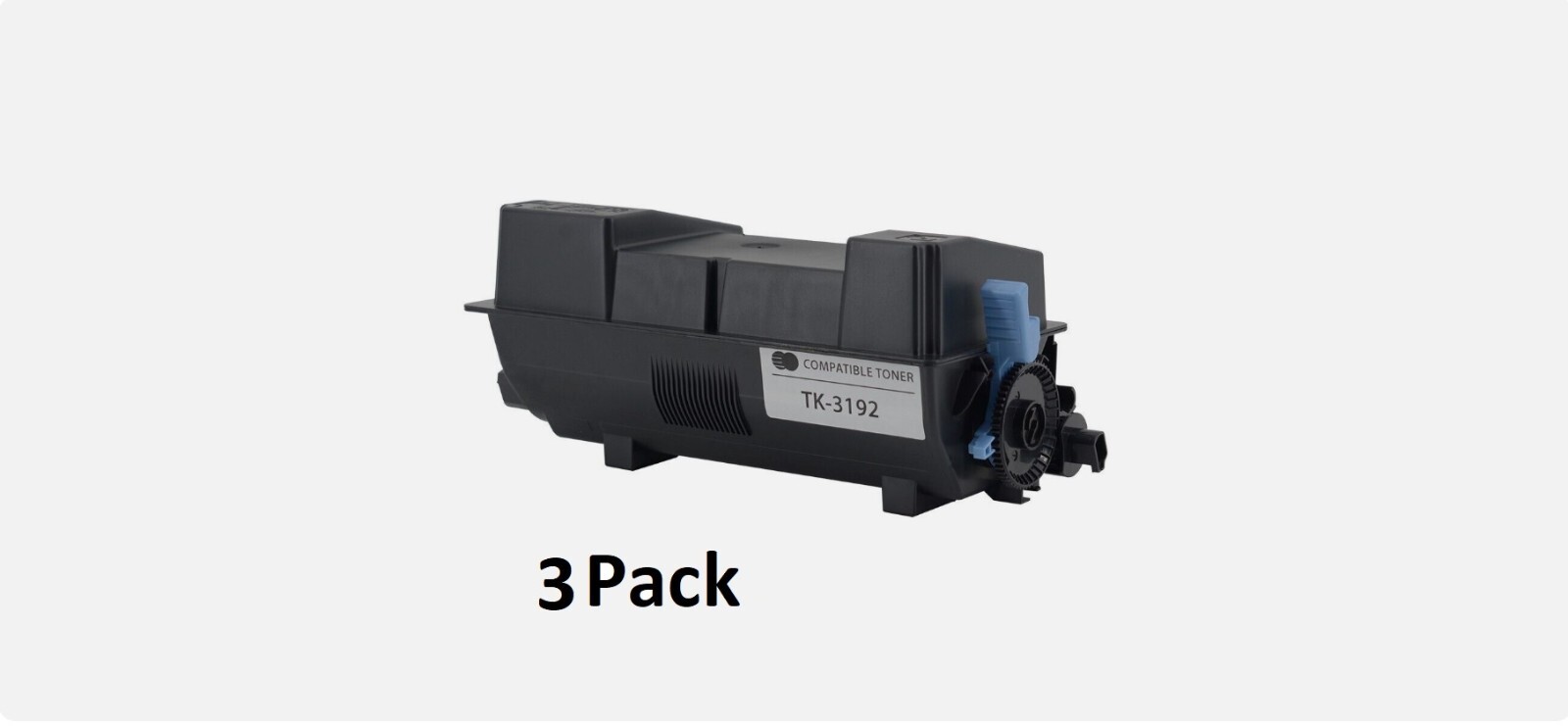 Kyocera Mita Compatible Toner Cartridge for 1T02T60US0, TK-3192 Black 3PK