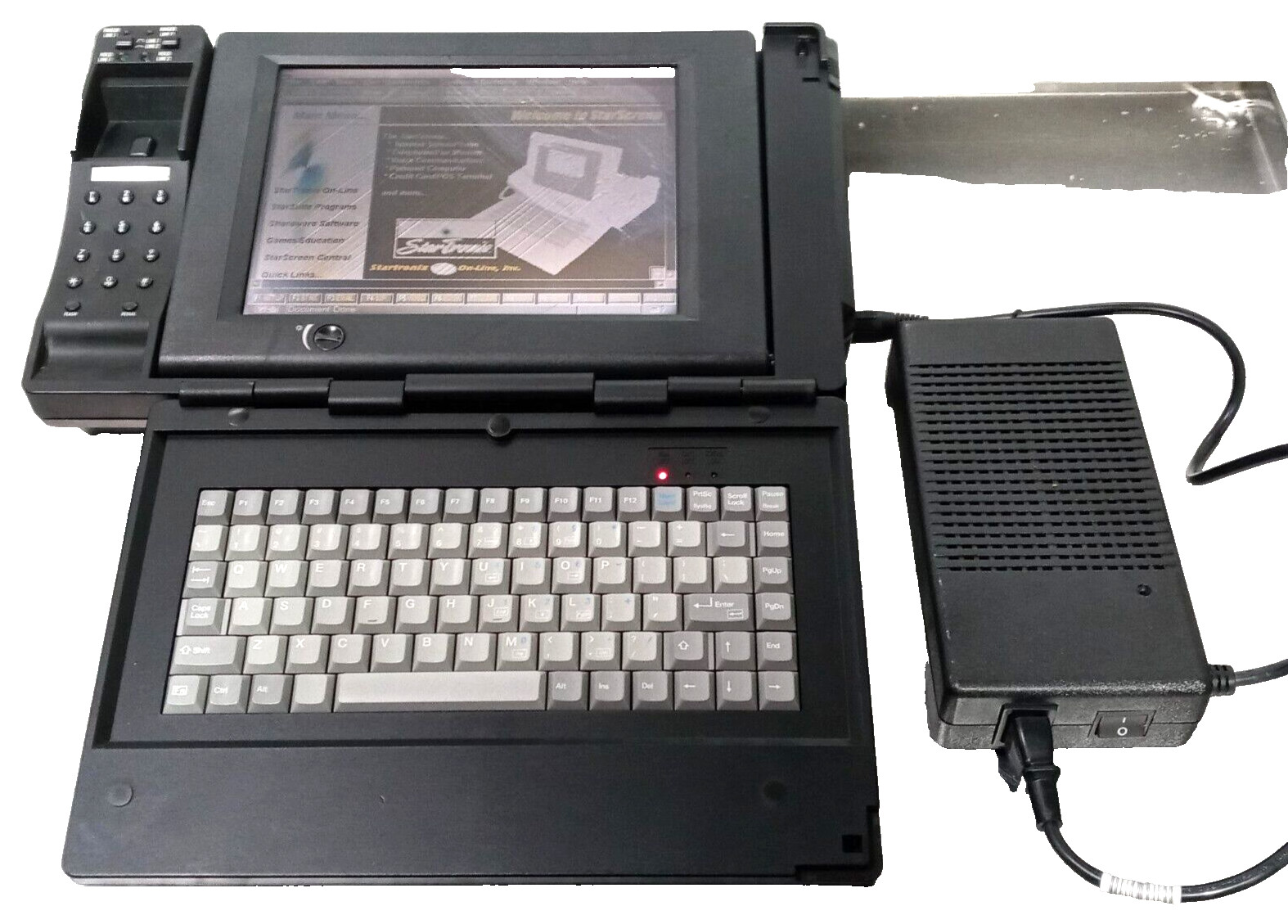 Rare StarTronix StarScreen, Home Office, Internet Screen Phone ,Charger / Tested