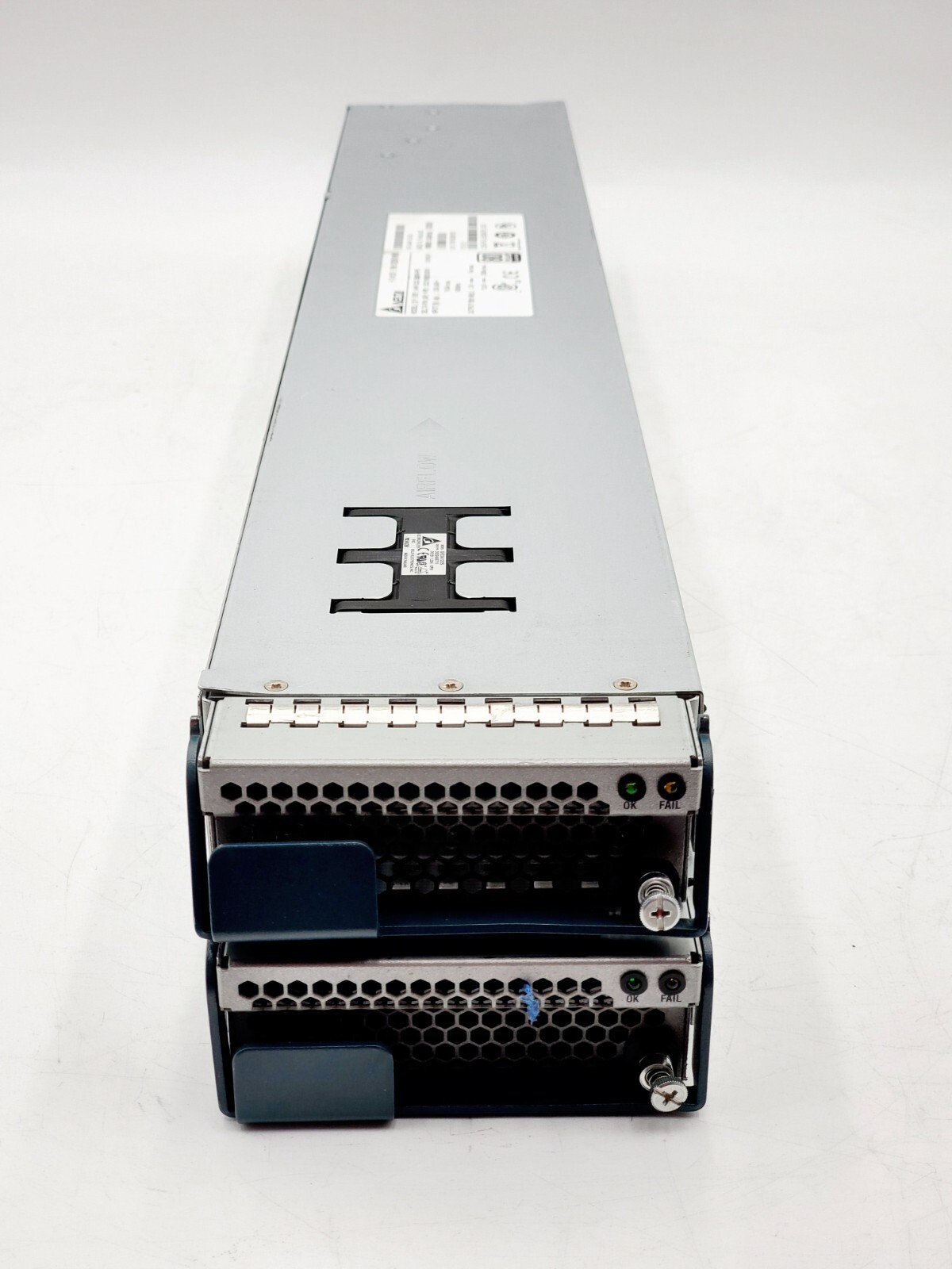 LOT OF 2 - DELTA AHF-2DC-2500W-PE  2500W BLADE SERVER POWER SUPPLY