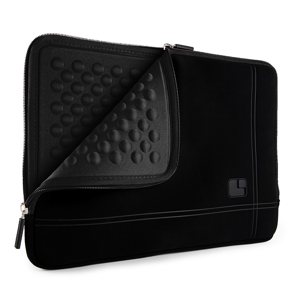 Black Laptop Sleeve Travel Carry Case For 13 Inch iPad Pro 12.9 / Macbook Air 13