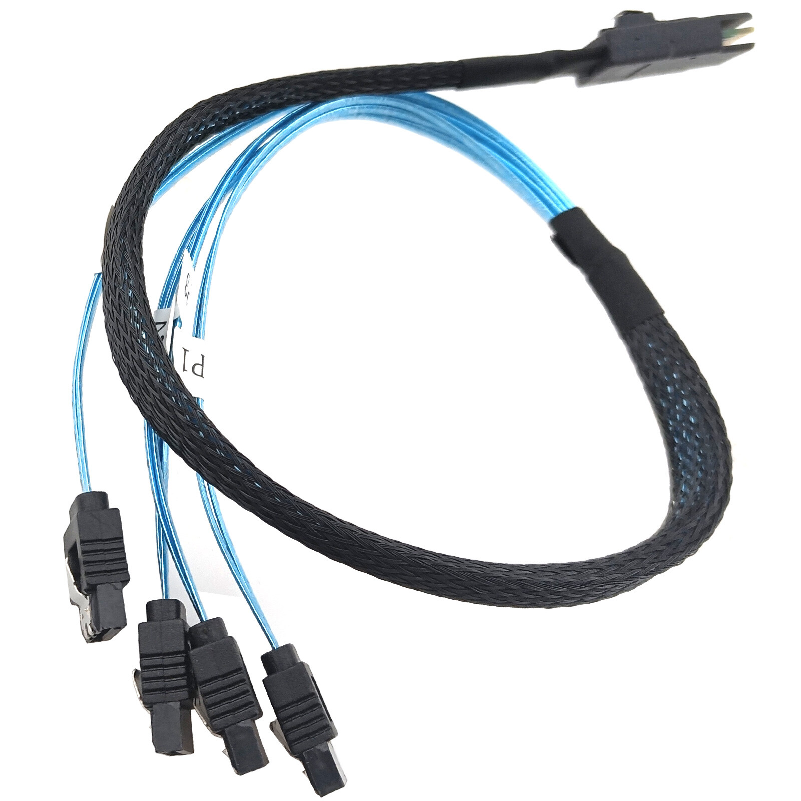 Mini SAS SFF-8087 to 4 SATA Cable 7pin Data Connector RAID HDD Split Wire 0.5m