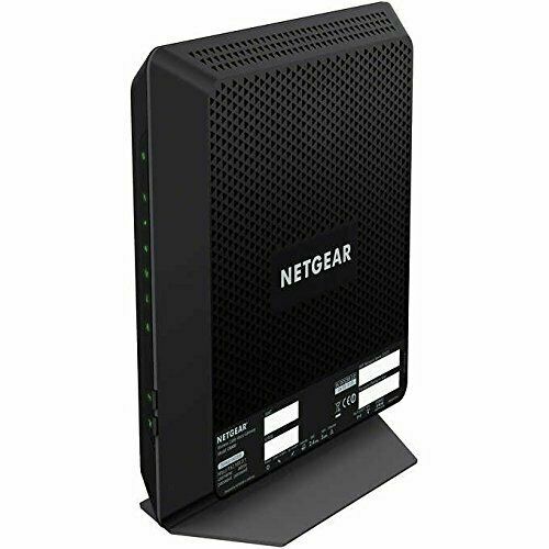 NETGEAR Nighthawk Dual Band AC1900 Cable Modem Router - Black (C6900-100NAS)