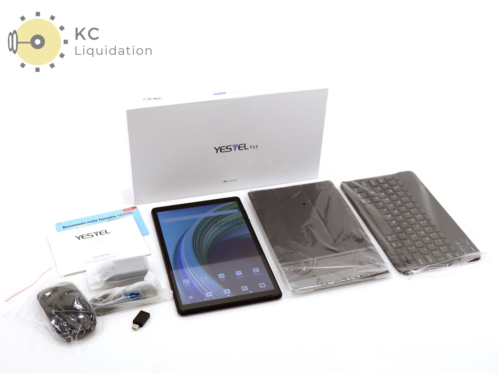 YESTEL T13 10.1" Tablet Octa-Core 12GB RAM 128GB ROM WiFi Only Tablet - NEW
