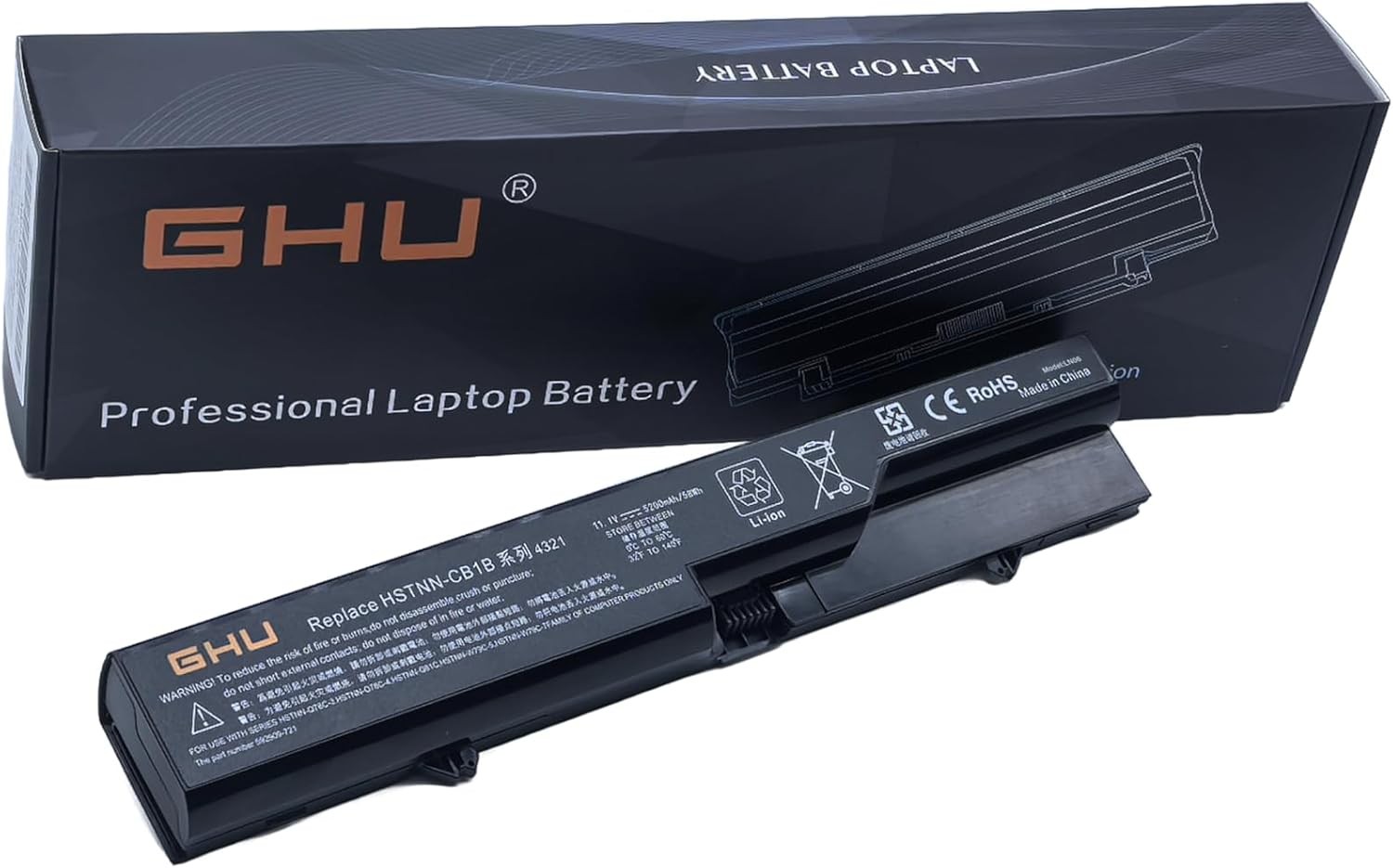 New Battery 58 WH Replacement 593572 001 HSTNN DB1A HSTNN CB1A PH06 593573 001