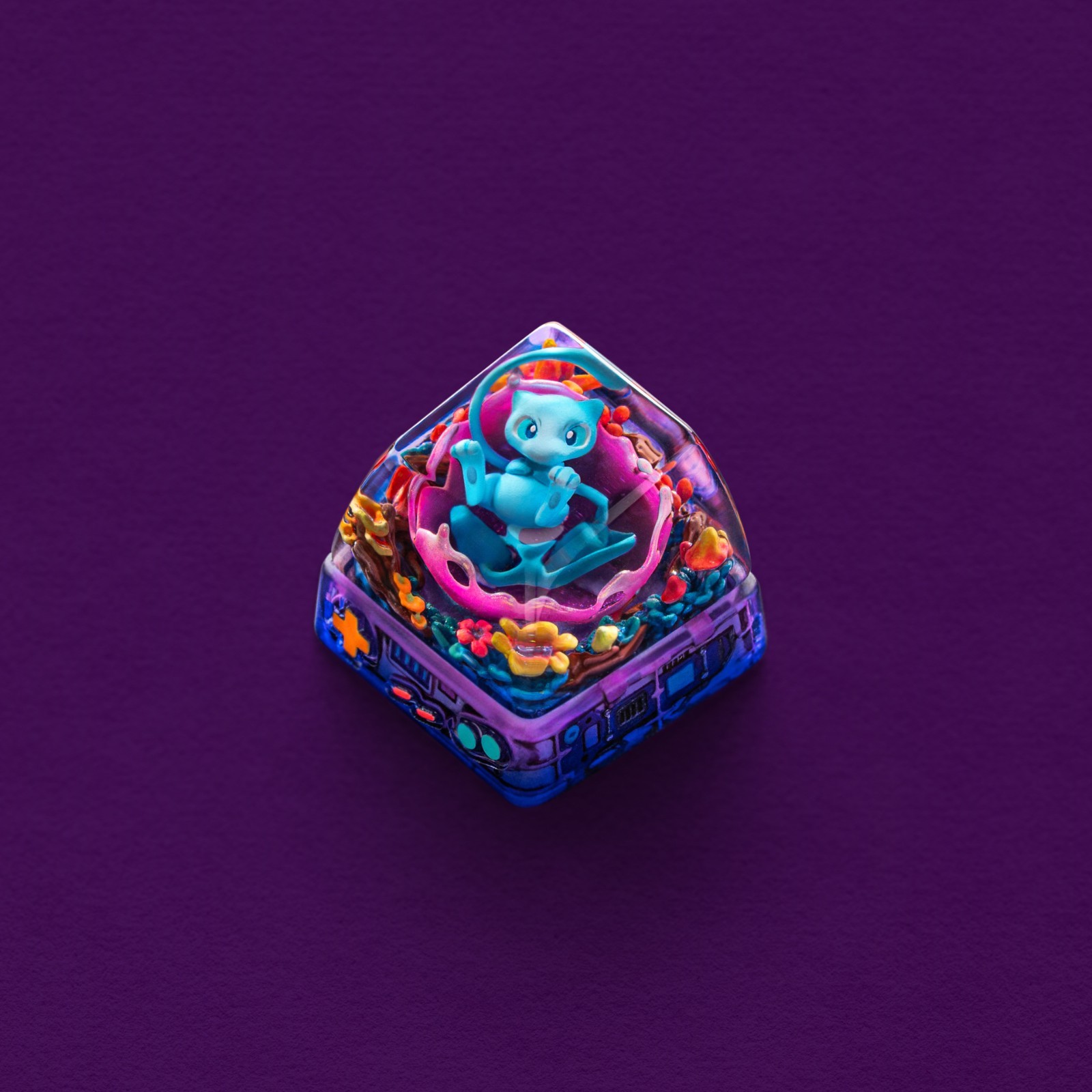 S-craft Pokemon Keycap Shiny Mew | Cherry MX Switches