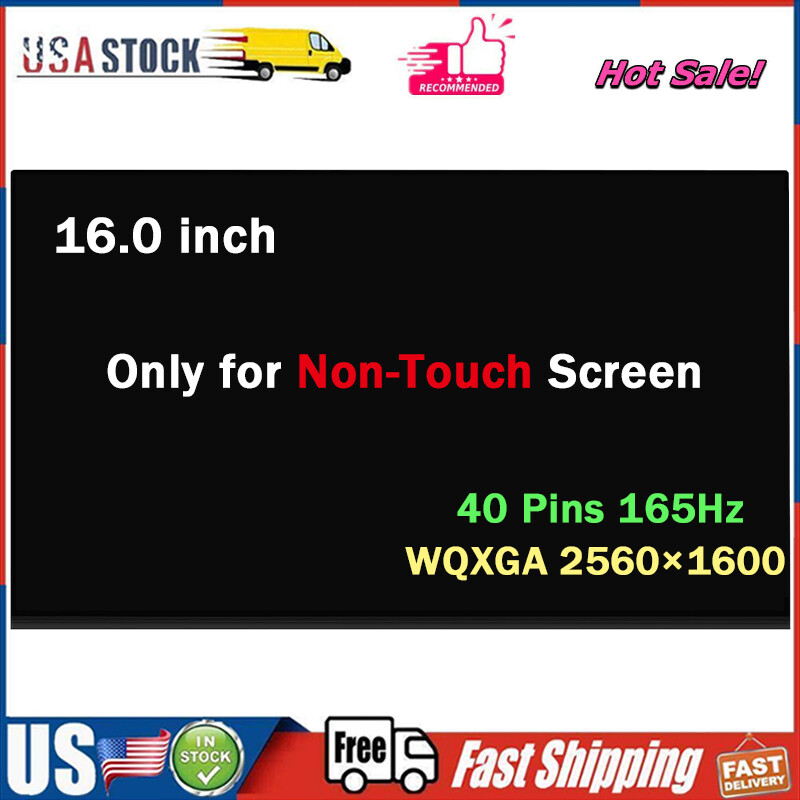 MNG007DA1-6 for Lenovo FRU 5D11D65527 SD11D65529 LCD Screen Display 165Hz 40Pin