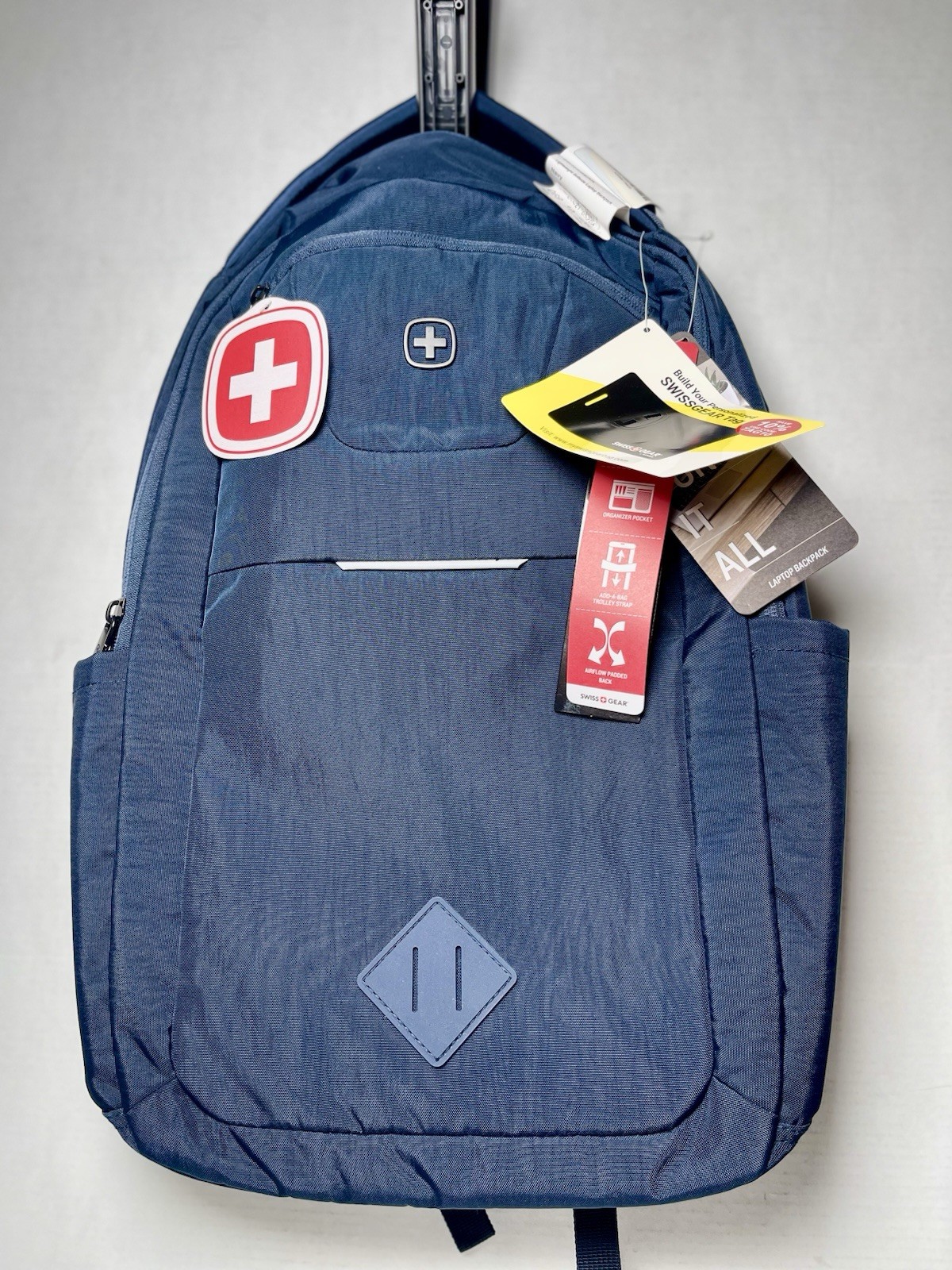 SWISSGEAR Lightweight Slimside Laptop Backpack Navy Blue – New with Tags