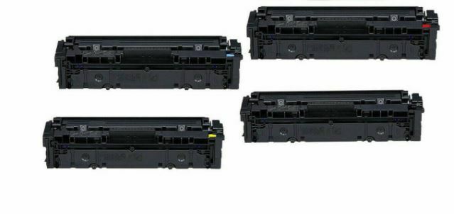 4pk for Canon 054H H/Y Toner Cartridge Set ImageClass MF644cdw MF642cdw  YMCK