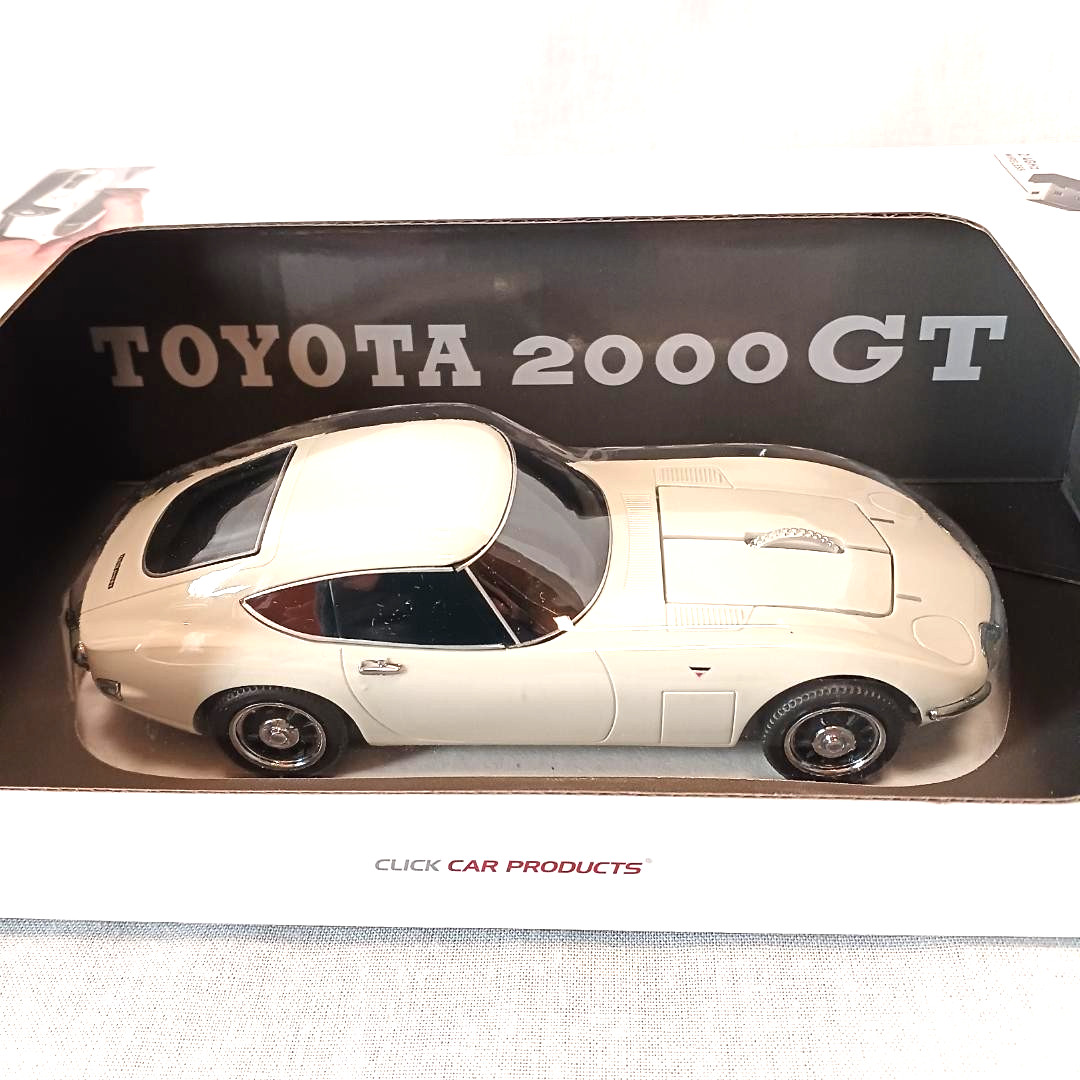 NEW Toyota 2000GT Click Car Wireless Mouse Ivory Bluetooth 5.1 JDM Legends NEW