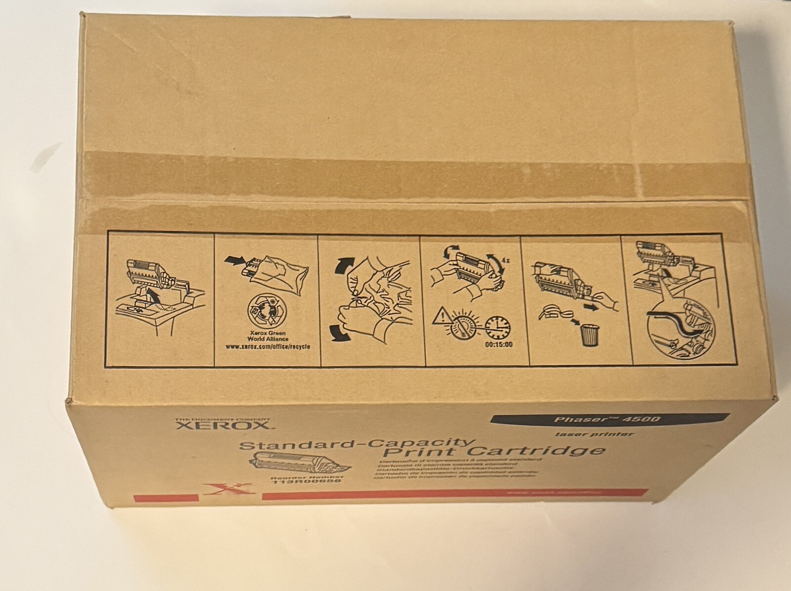 Genuine XEROX Phaser  4500 St Capacity Print Cartridge 113R00656 / New