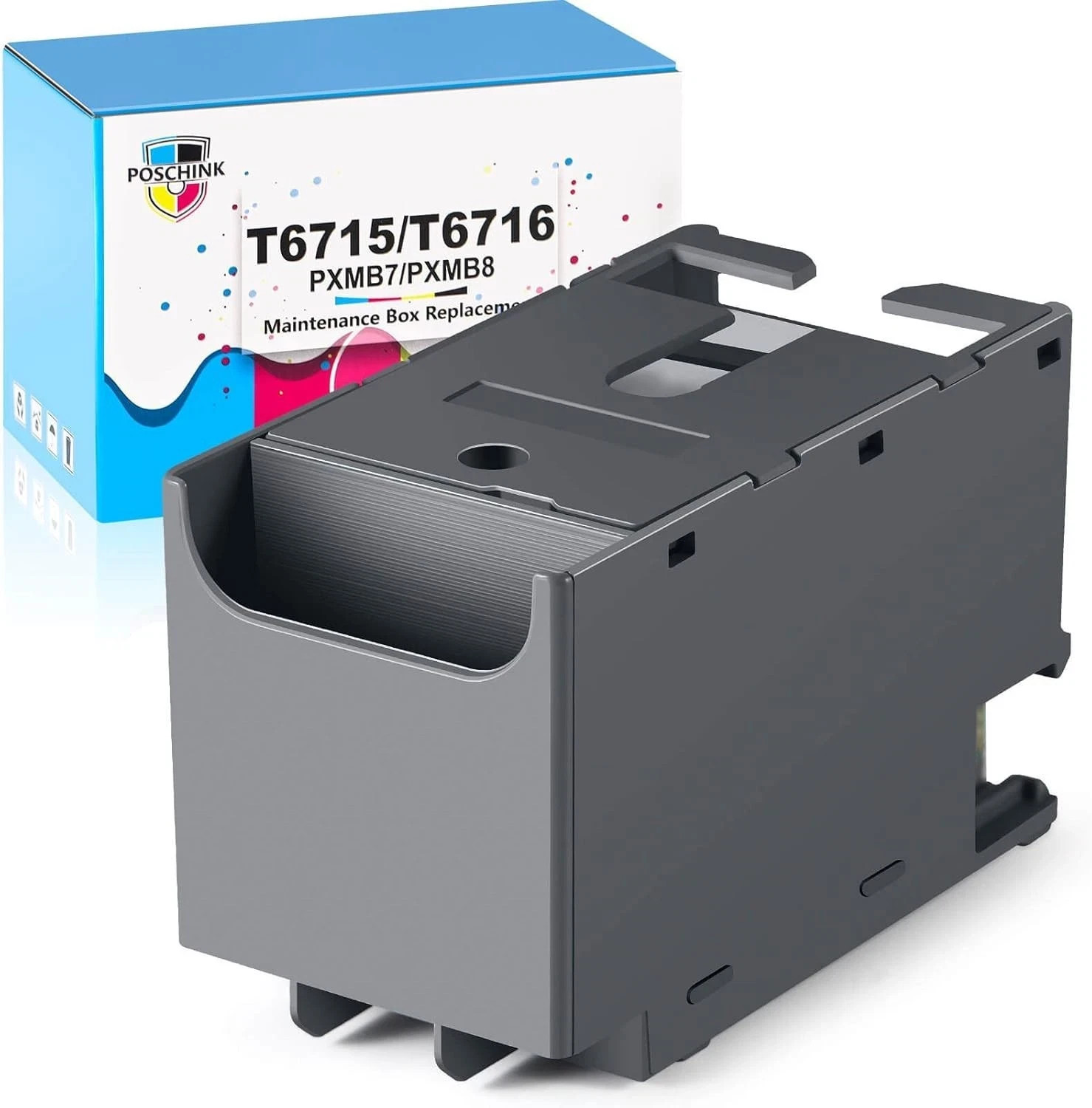 T6715 T6176 Ink Maintenance Box for Workforce Pro WF-4730 WF-4740 WF-4734 WF-483