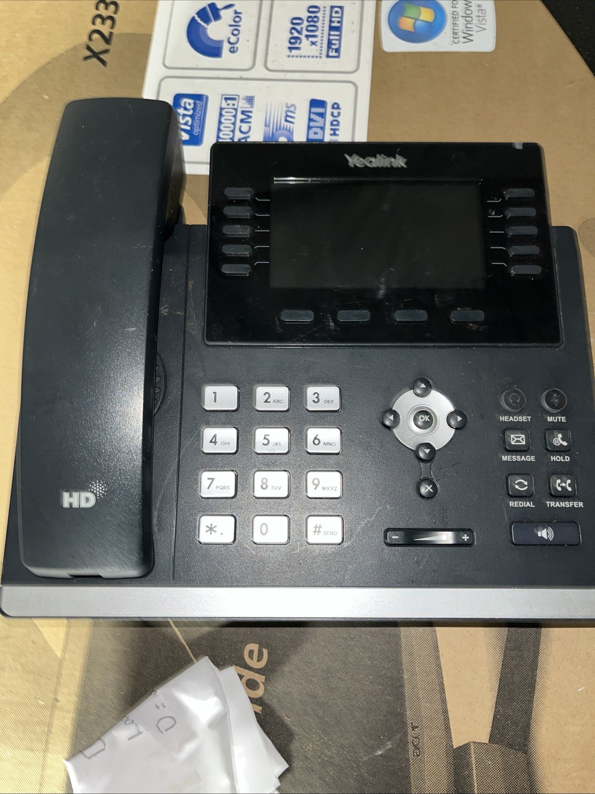 Yealink SIP-T46S IP Phone - Black
