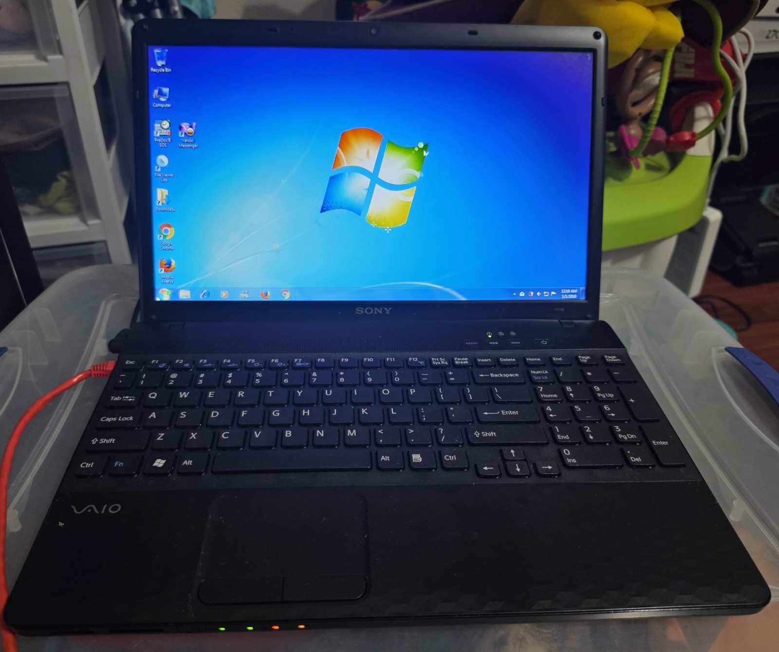 Sony Vaio PCG-71C11L, AMD E-350 Processor 1.60 GHZ, 4 GB RAM, 455 GB HDD