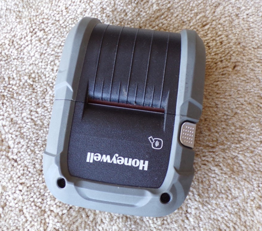 HONEYWELL RP2B RUGGED MOBILE THERMAL PRINTERS no battery @p5