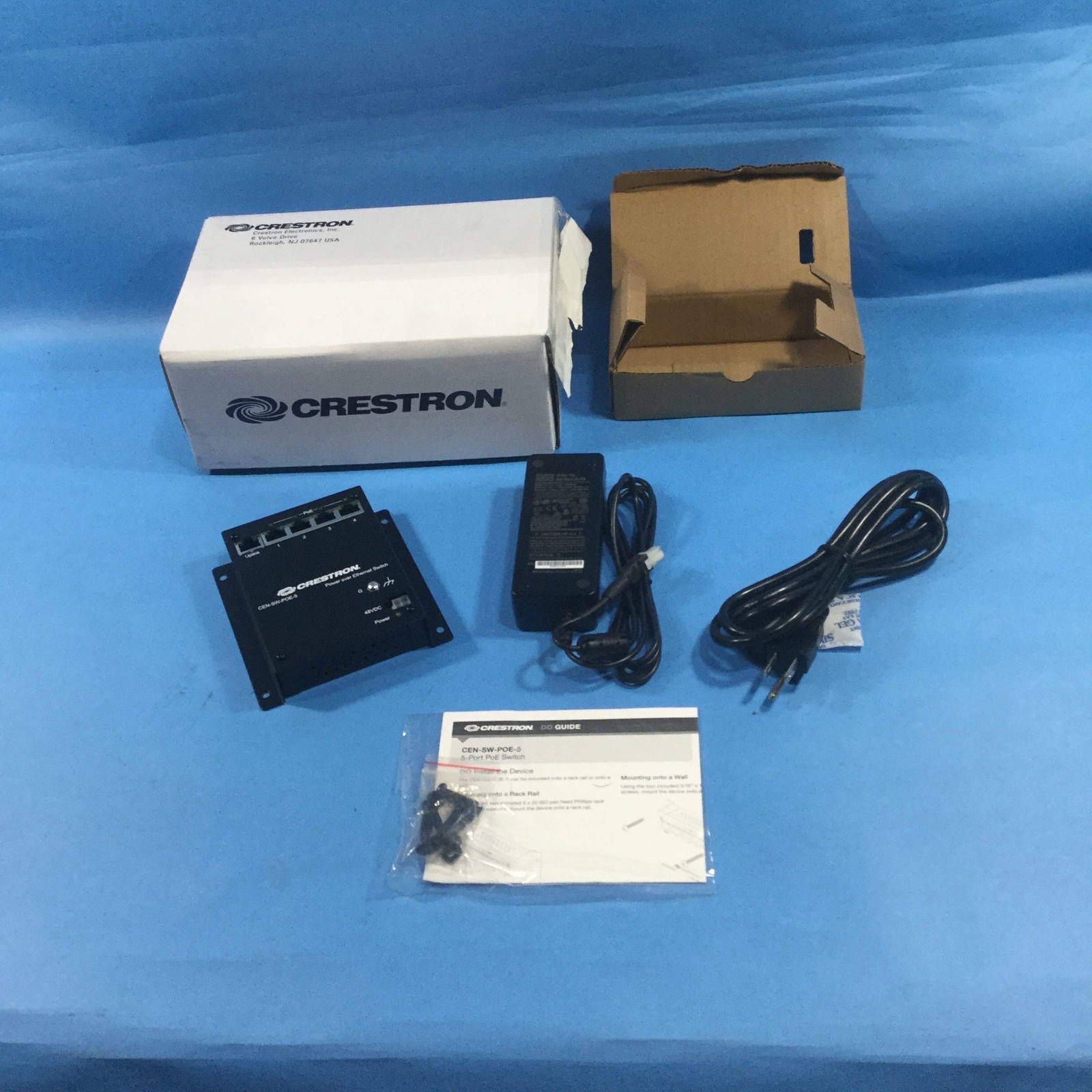Crestron CEN-SW-POE-5 Ethernet Switch CEN-SW-POE-5