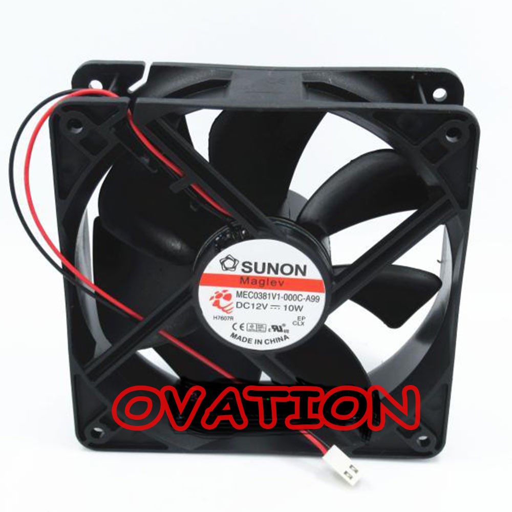 1PC For MEC0381V1-000C-A99 DC 12V 833mA 10W 120X120x38mm  Cooling Fan