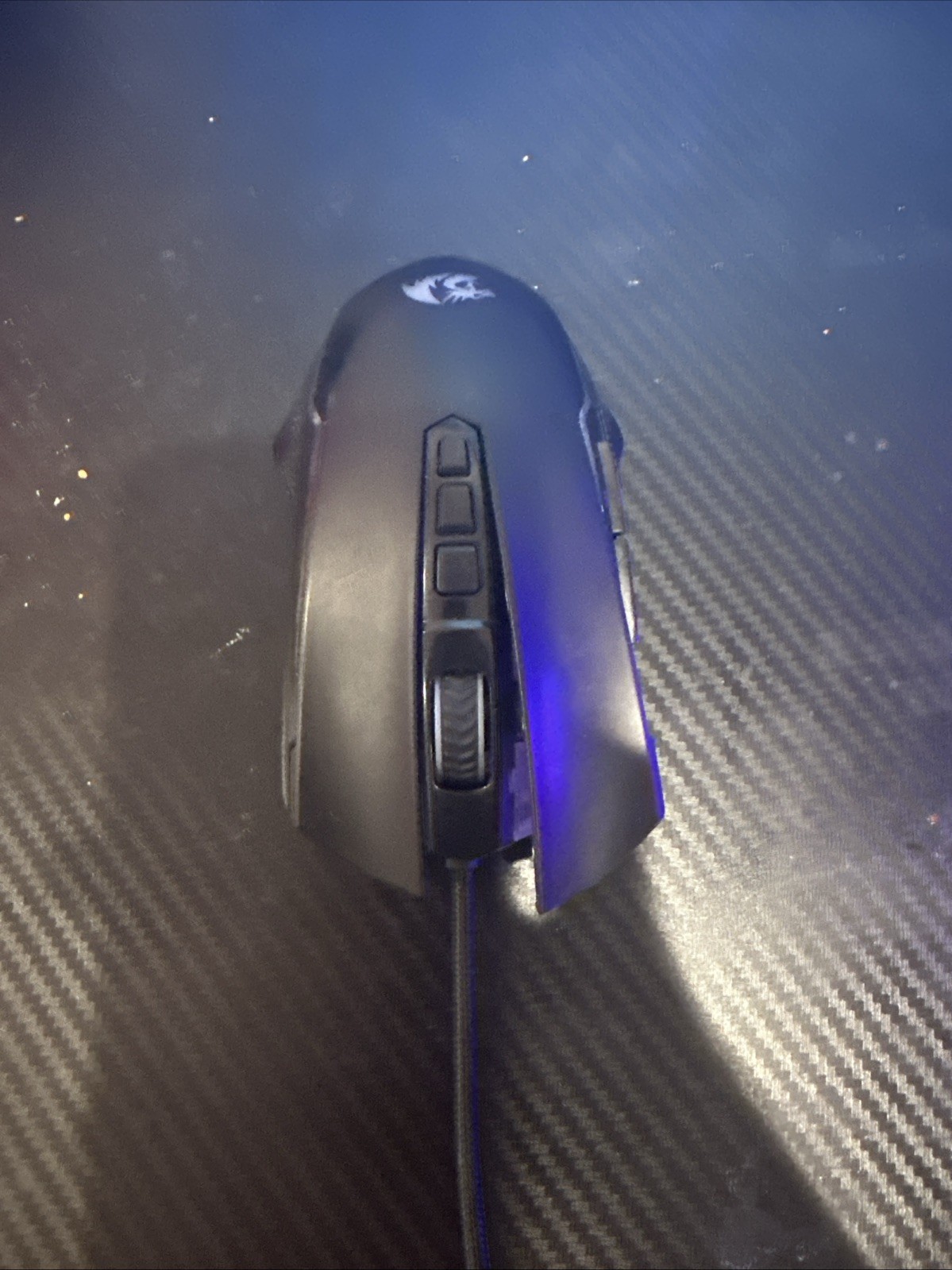 REDRAGON Axe M814 Programmable Wired Gaming Mouse, with RGB streaming