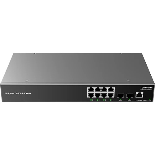 Grandstream Networks GWN7801P Enterprise Layer 2+ Managed Network Switch