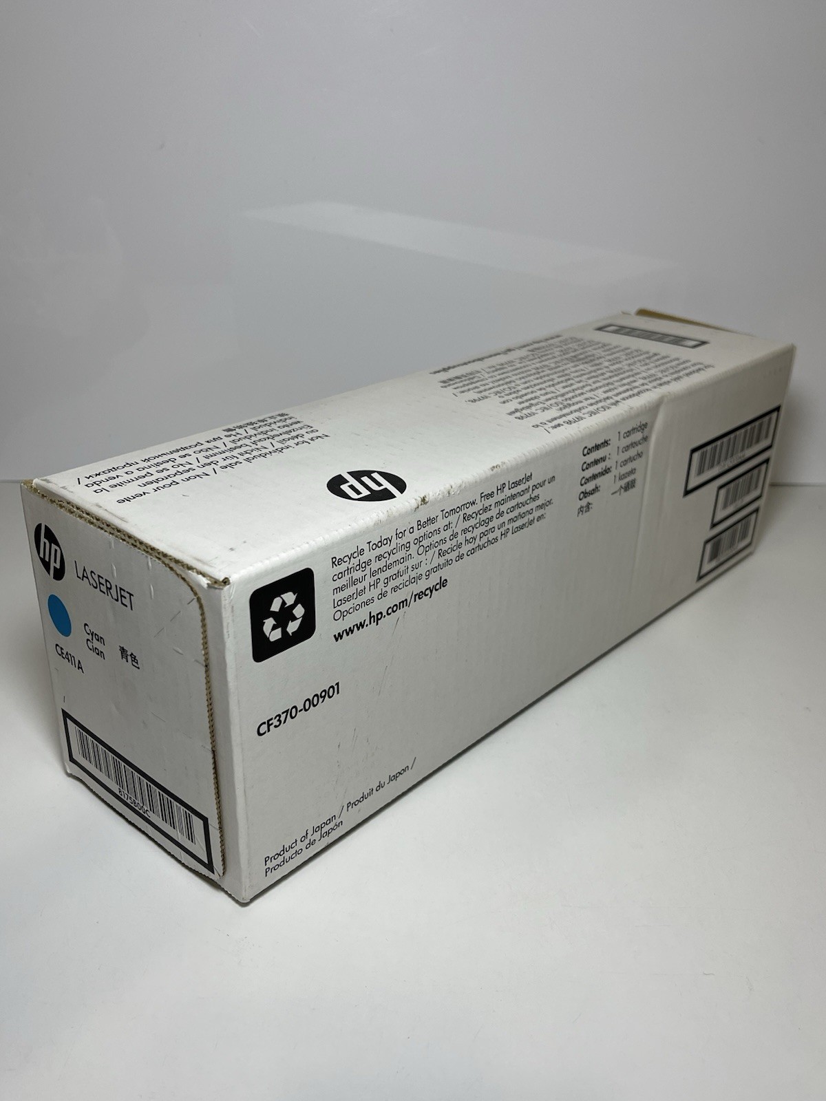 HP CE411A Genuine Toner Cartridge HP 305A Blue Toner Cyan - NEW Open Box
