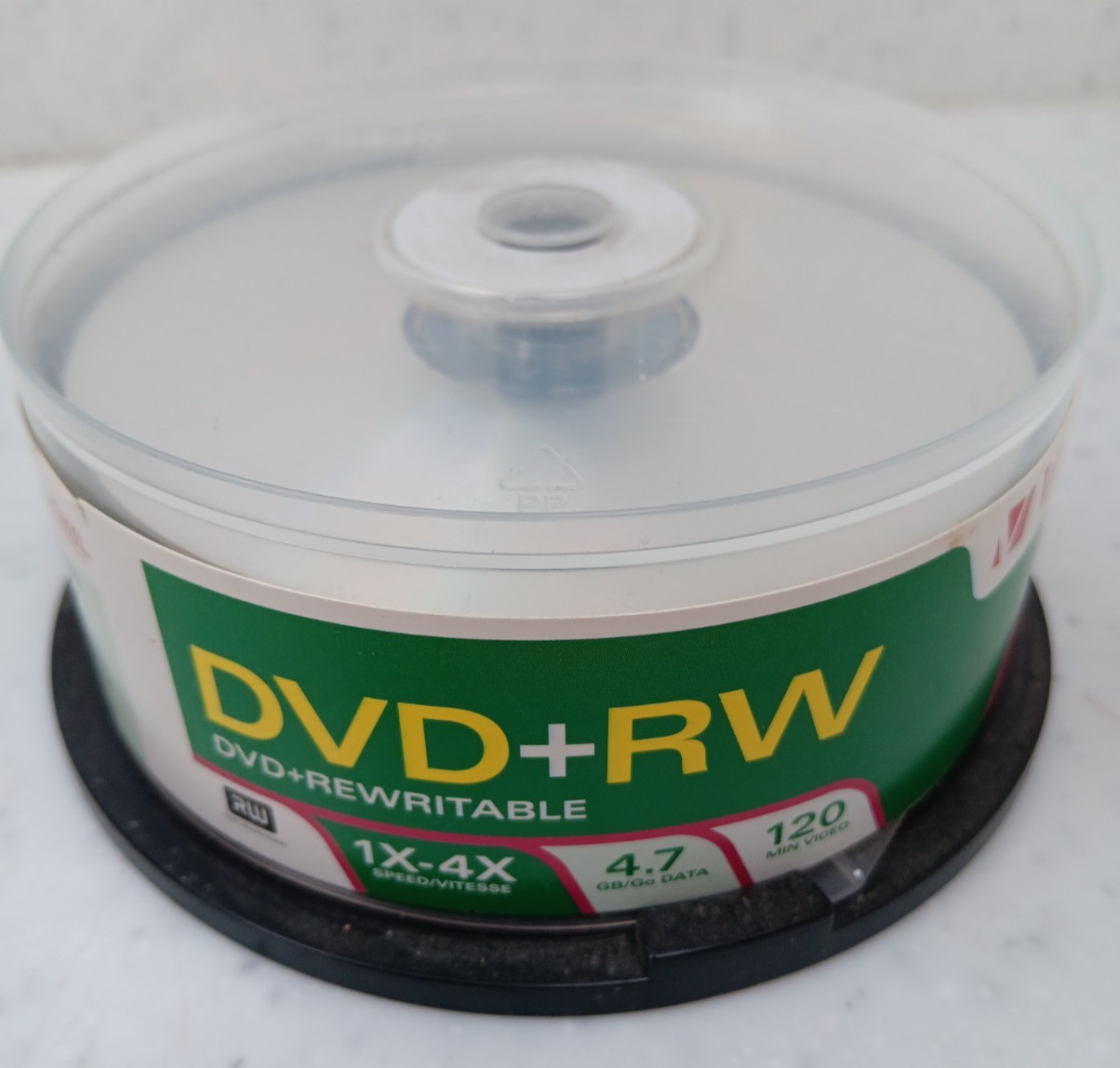 New Verbatim 1X-4X DVD+RW DVD+Rewritable 27 Pack 4.7GB Blank Discs #94834