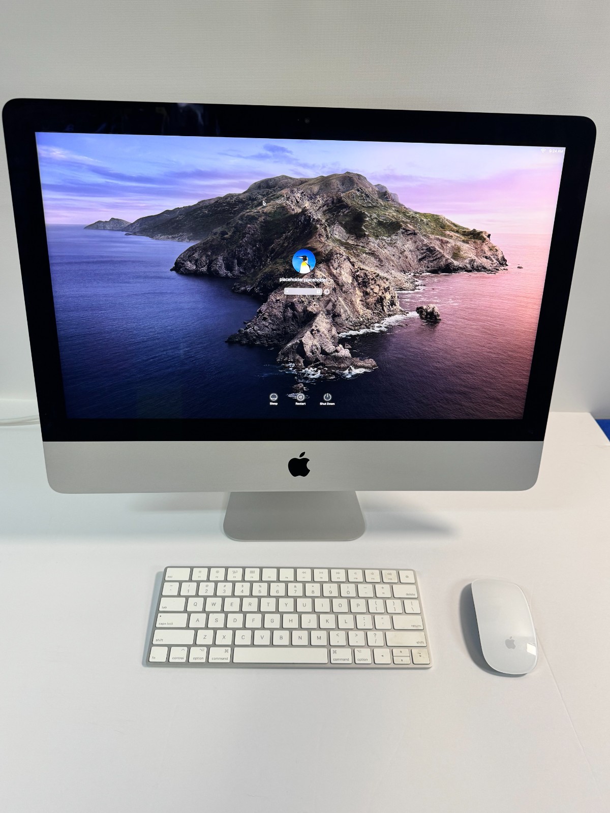 Apple iMac 21.5" Retina 4K 2019 i3 8GB 1TB HDD Keyboard Mouse Original Box