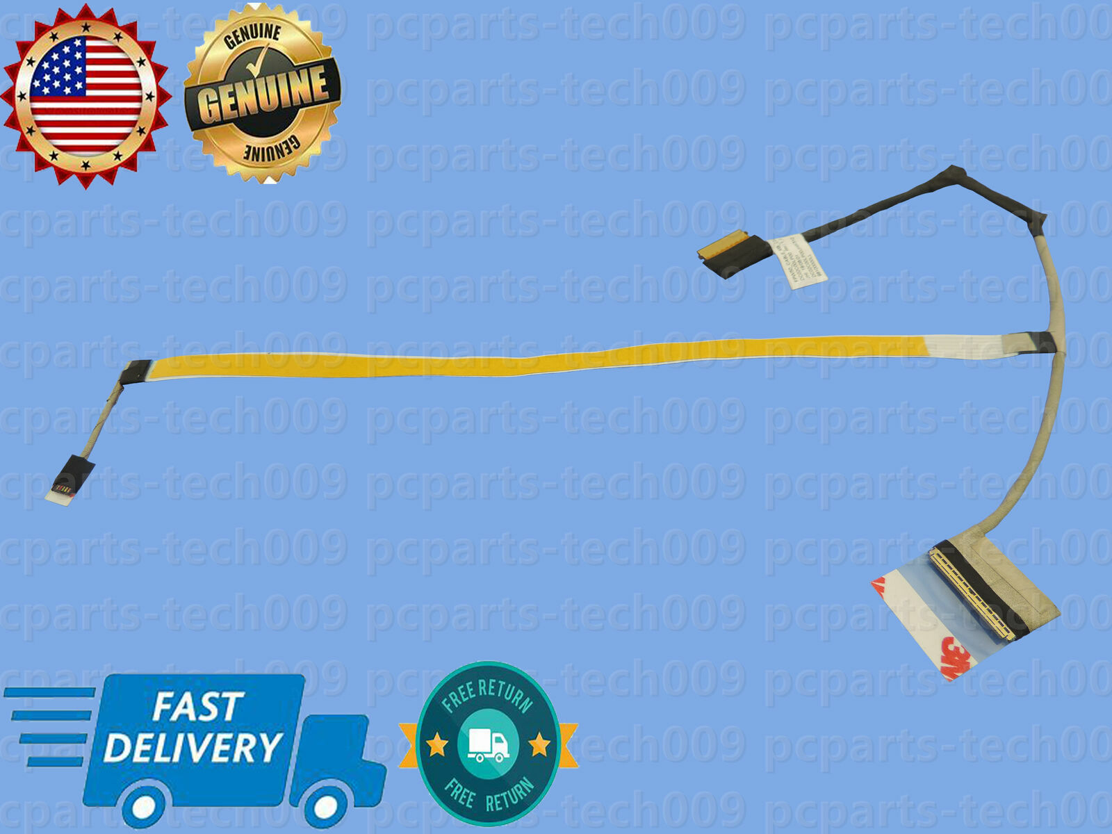 Genuine DC02C00LP00 LCD Display Cable For HP FPW50 15-DW 15-DW0043DX 40PIN