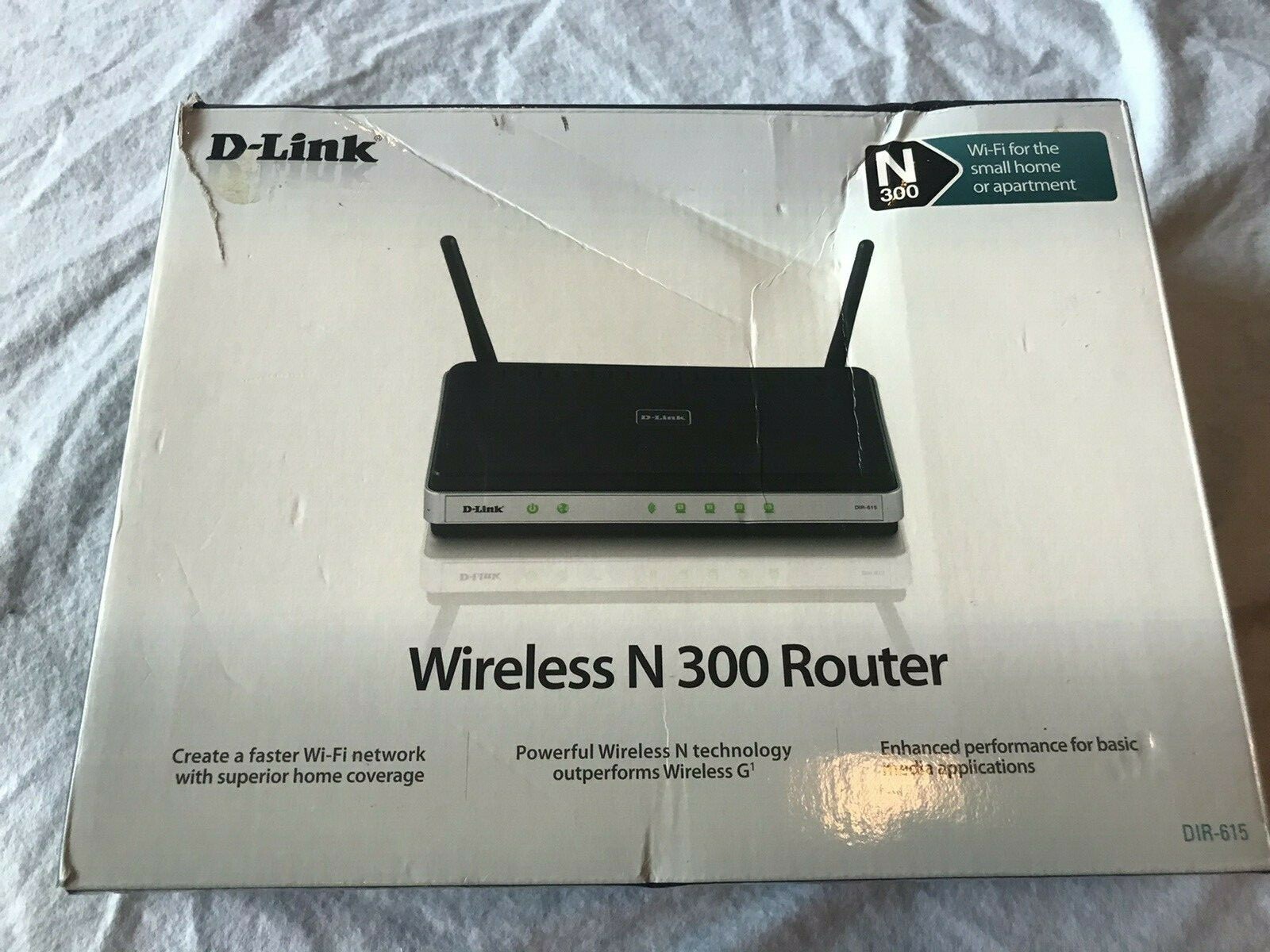 D-Link N300 108 Mbps 4-Port 10/100 Wireless N Router 