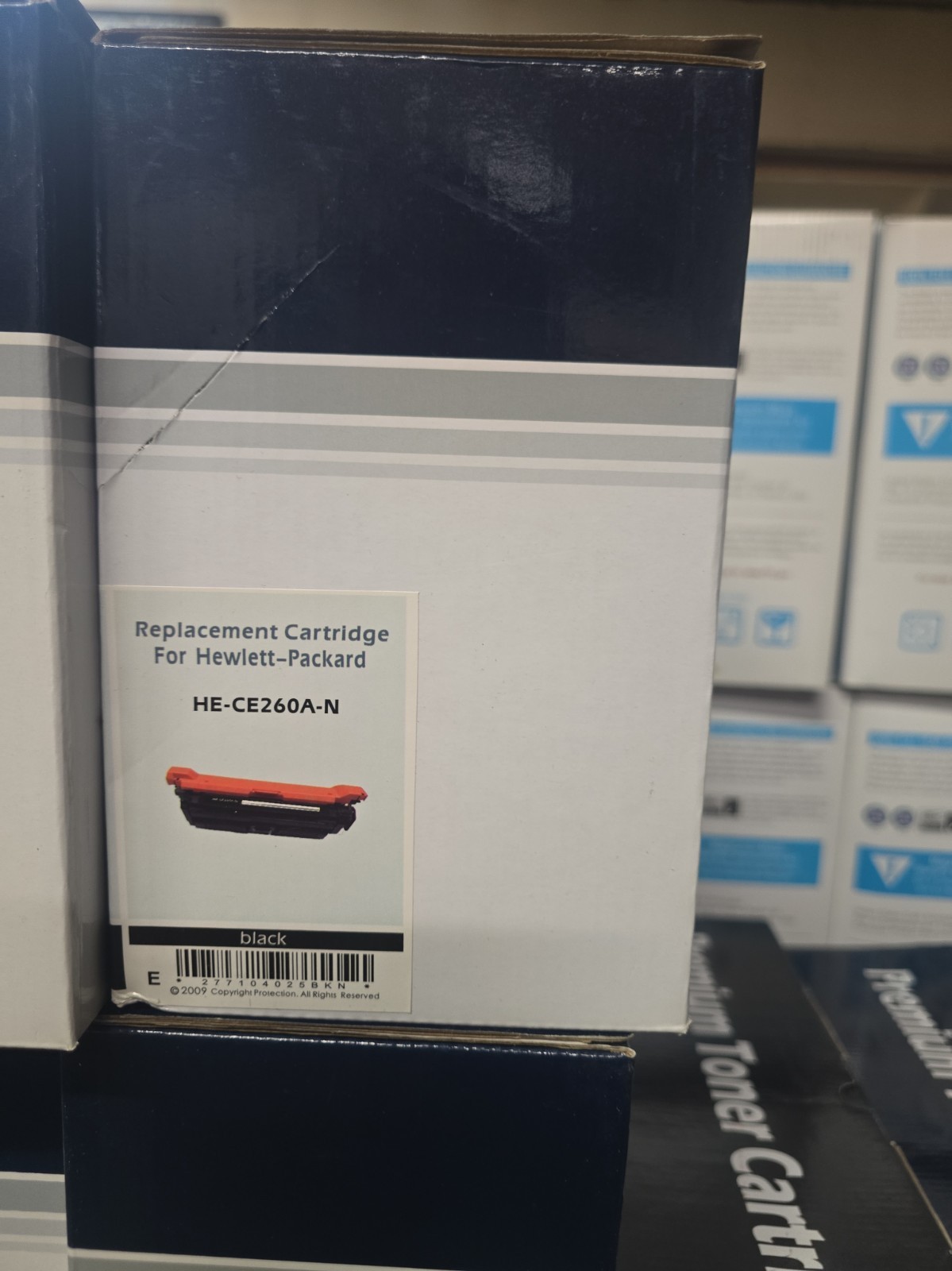 NEW REPLACES HP CE260A PREMIUM COMPATIBLE Laser Toner Cartridge BLACK