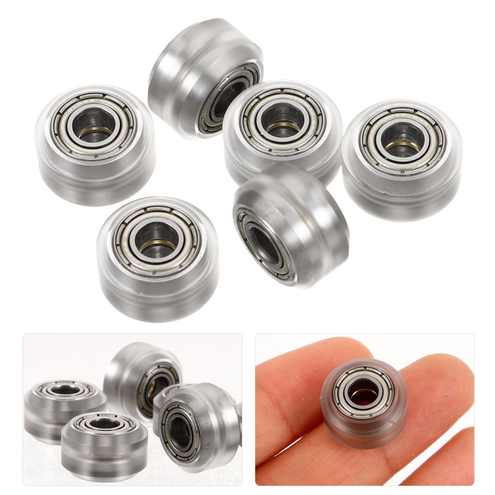 6Pcs Plastic Pulley Wheels Durable Printer Accessories for 3D Printer