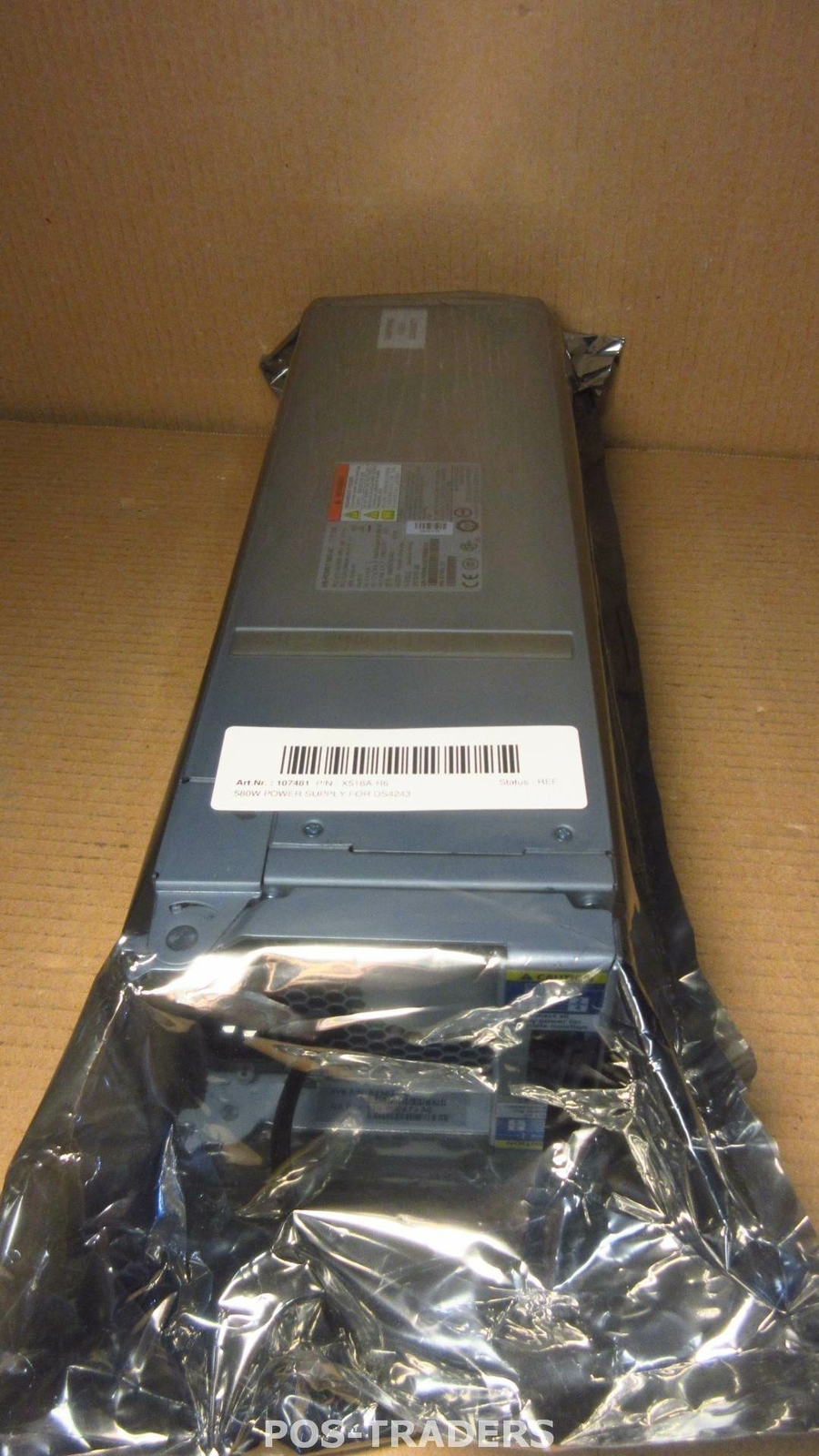 NetApp 114-00087 X518A-R6 580W Power Supply for DS4243 DS4246 - NEW REFURBISHED