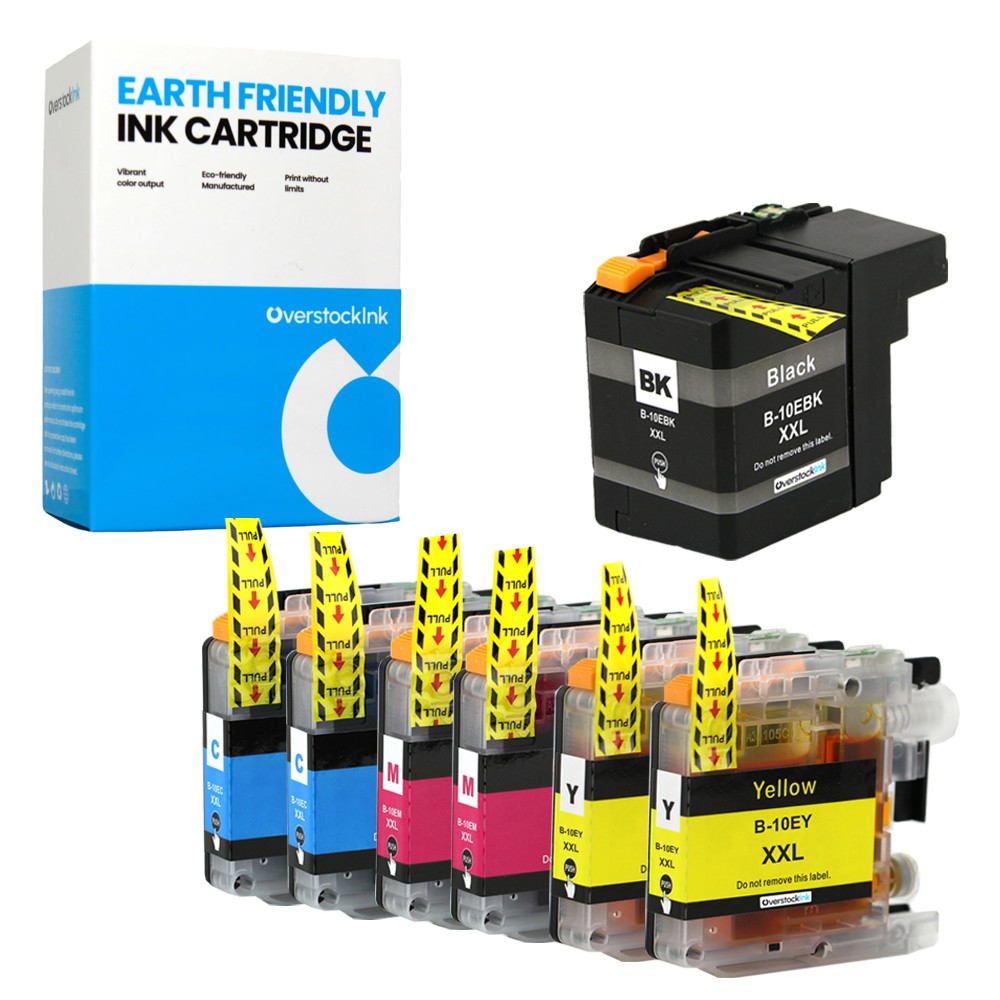 OSI Compatible 7PK LC10E Ink Cartridges fits Brother MFC-J6925DW