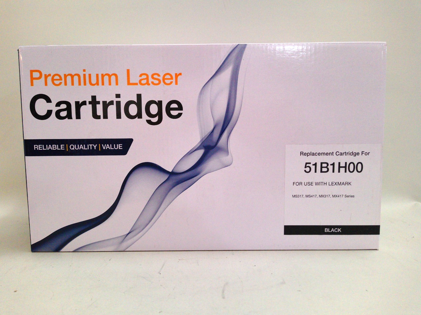 Compatible Black High Yield 51B1H00 Laser Printer Toner Cartridge
