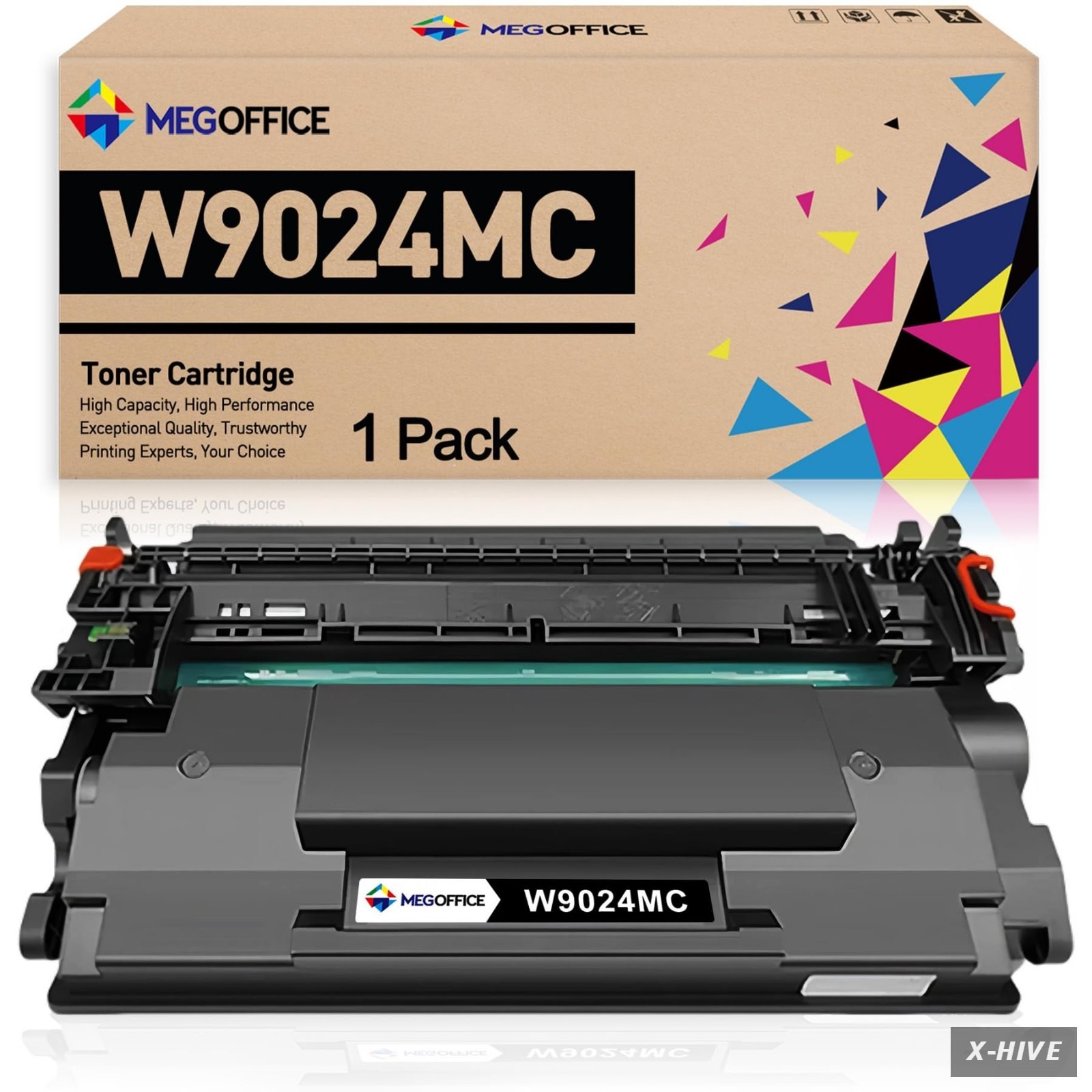 Compatible W9024MC W9024 Black High Yield Toner Cartridge Replacement
