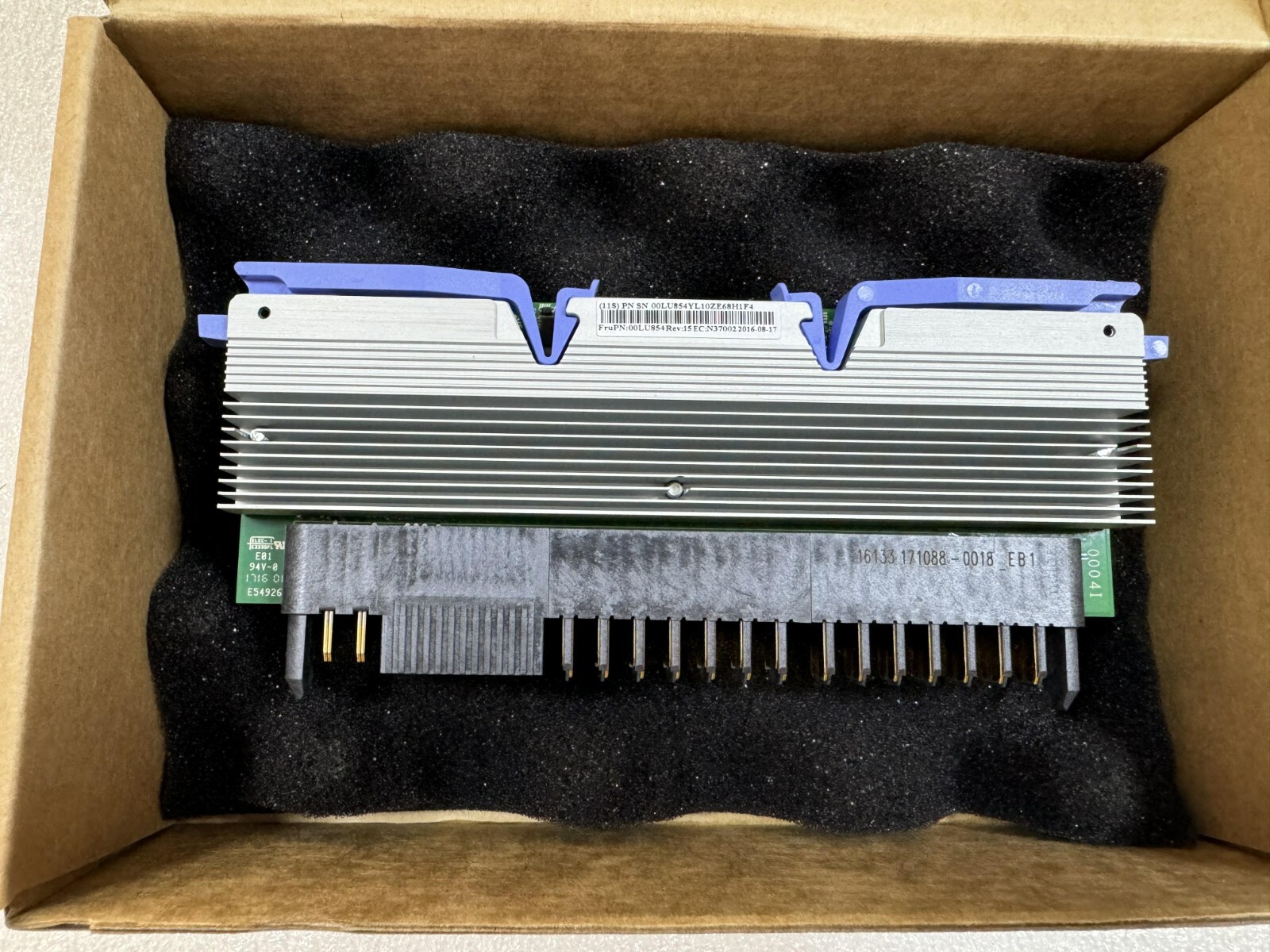 New IBM 00LU854 VRD003-030G Processor VRM 2B80 for 8408-E8E E850 Power8 Servers.