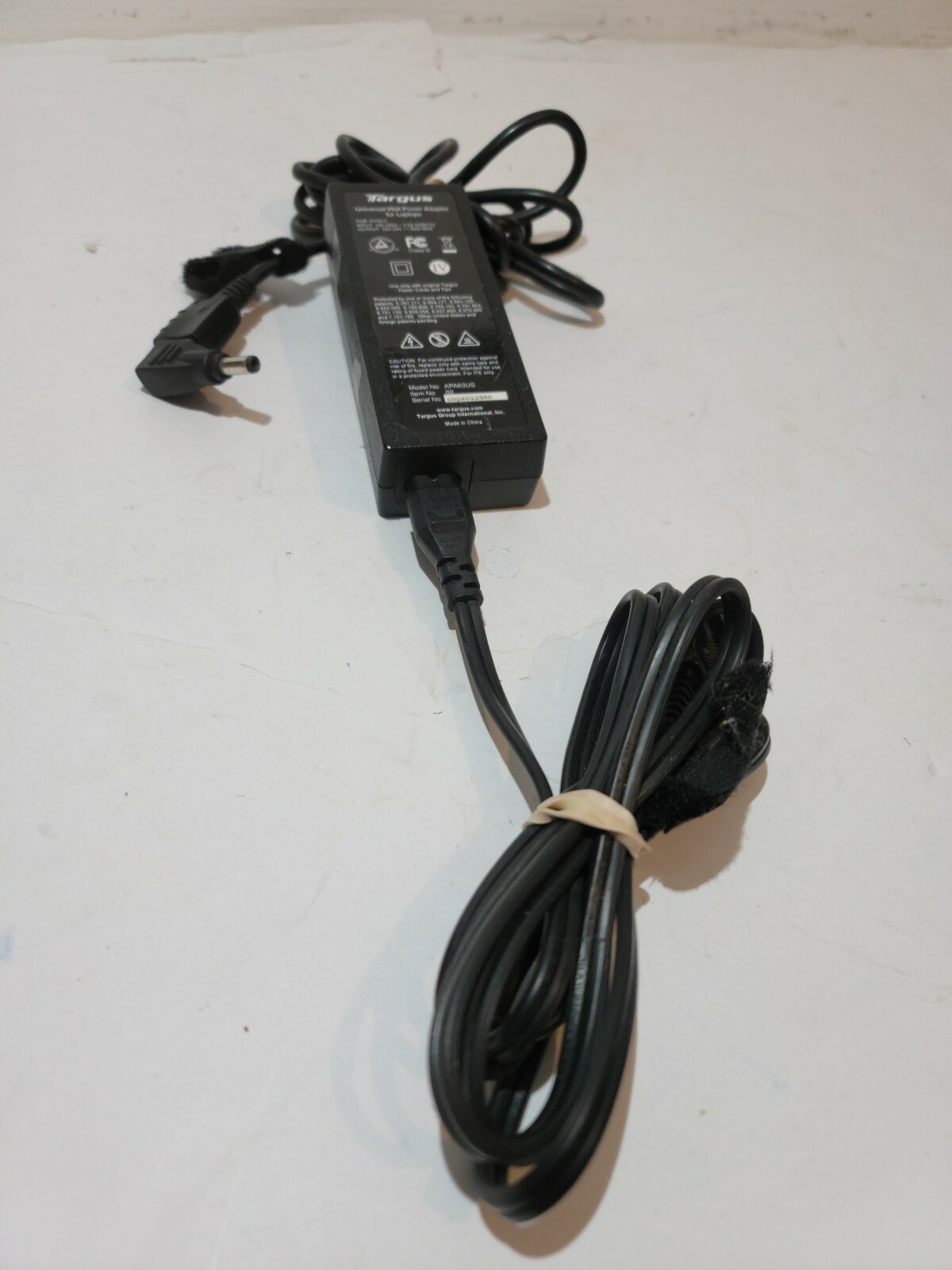 Genuine TARGUS AC Power Adapter APA63US 15-24V 90W APA63US