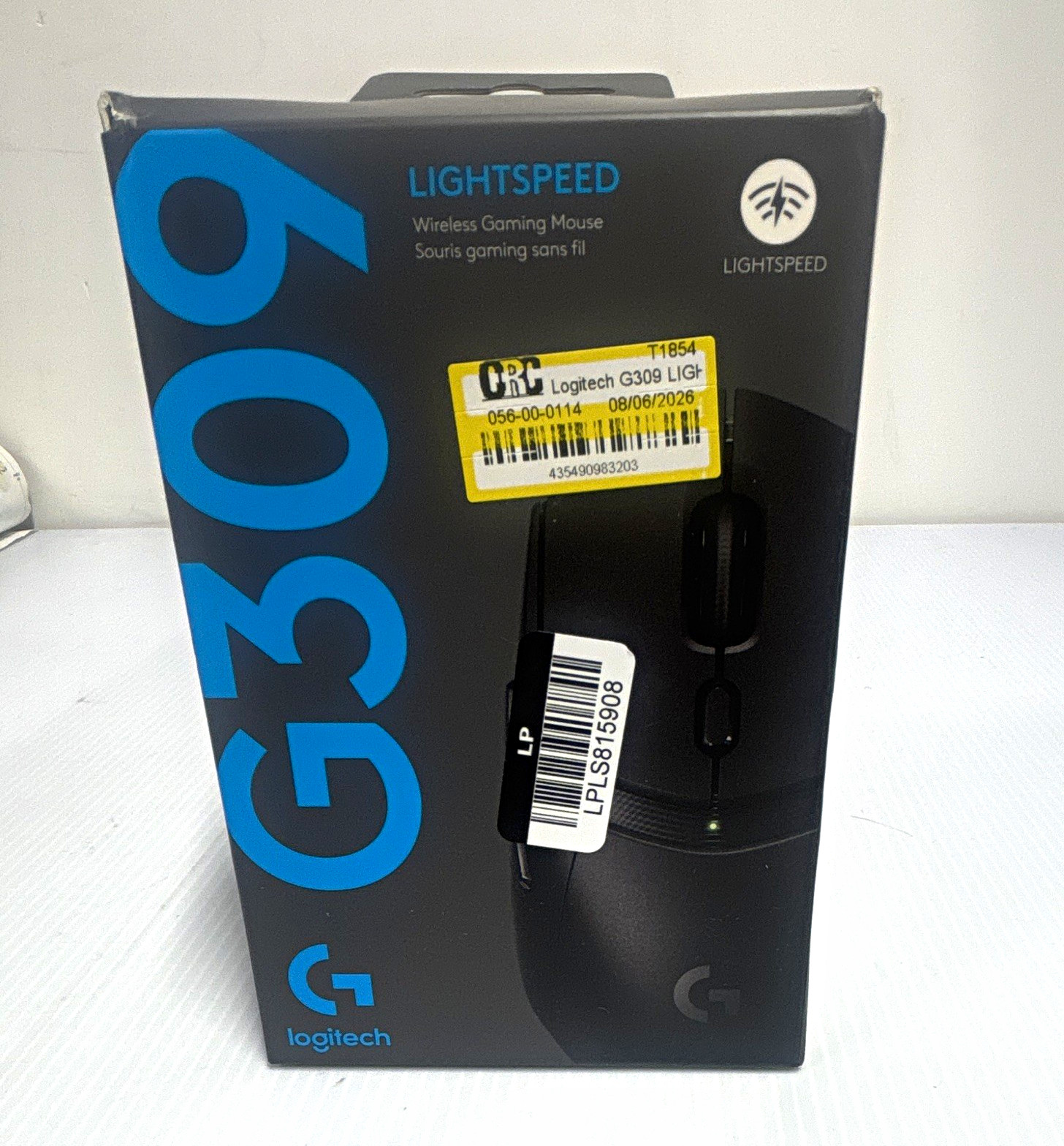 LOGITECH G309 LIGHTSPEED WIRELESS GAMING MOUSE BLACK 910-007197 BRAND NEW SEALED