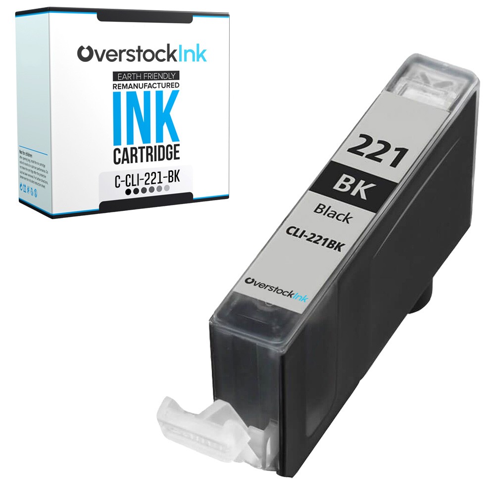 1PK Compatible OSI CLI-221 Black Ink Cartridge for Canon PIXMA MP640 MP980 MP990