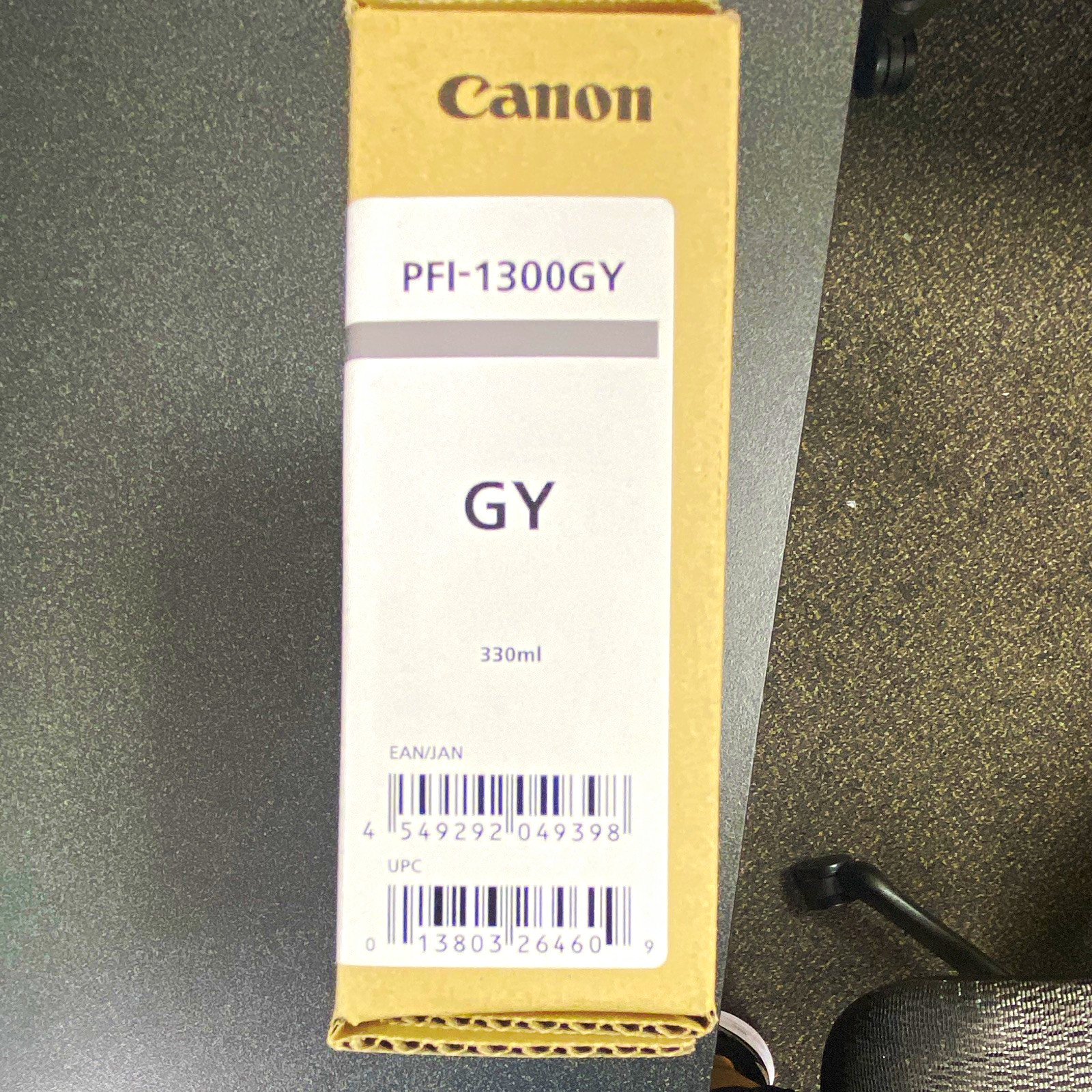 Canon PFI-1300GY Genuine Original Gray Ink Cartridge 330ml Inkjet