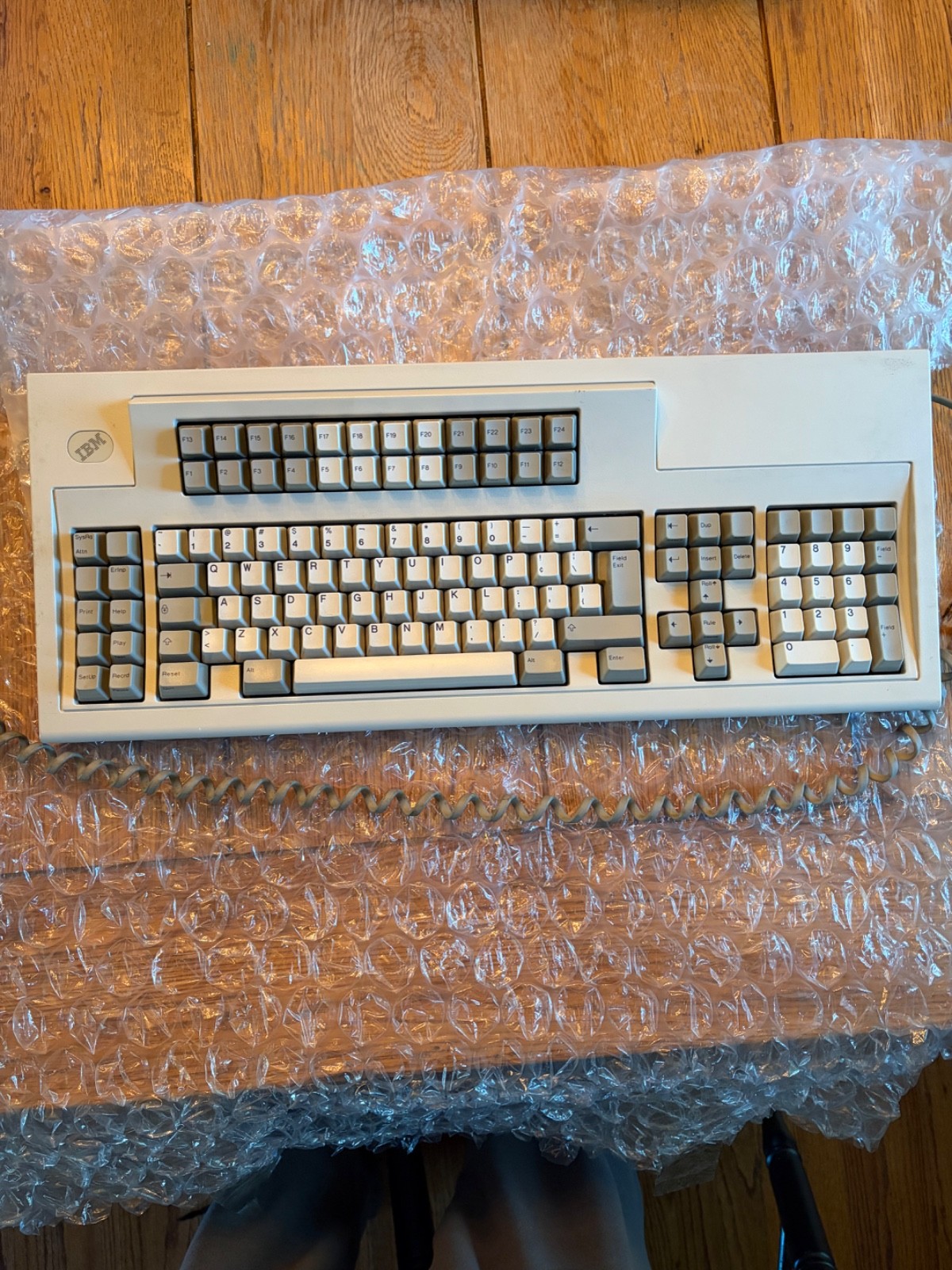 New ? Vintage IBM Model M 1395660 F1 Mechanical  Keyboard Computer Sept/ 1994