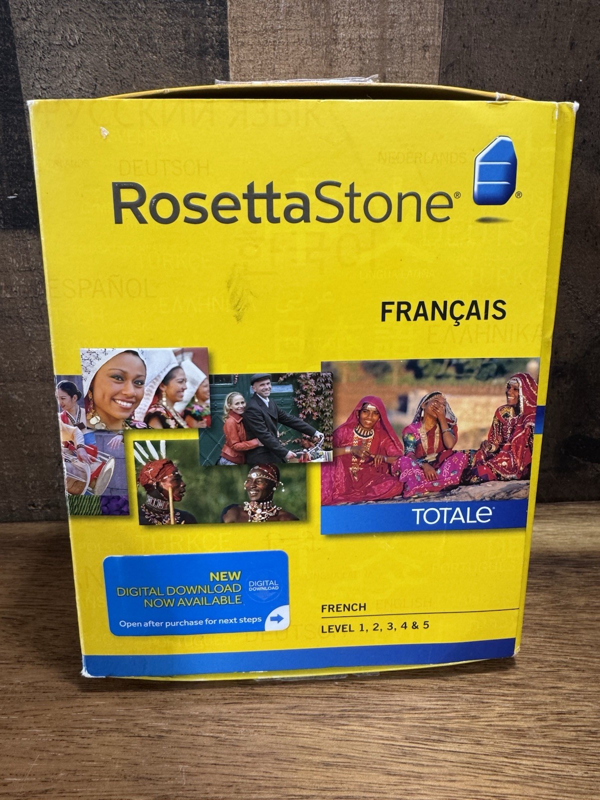Rosetta Stone - Version 4 Francais Level 1-5 FRENCH - For PC/Mac With Headset