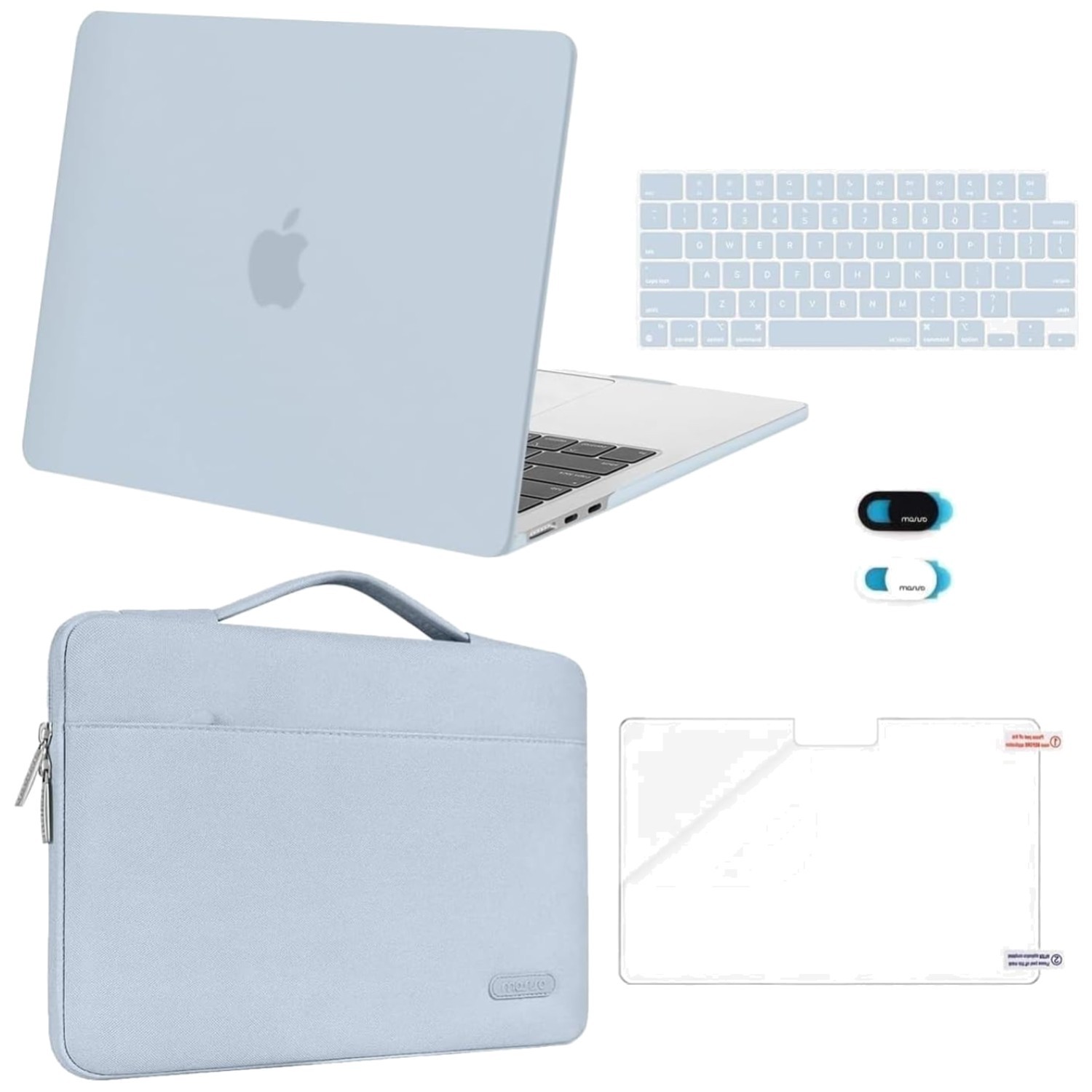 Matte Finish Sleeve & Keyboard Skin for MacBook Air 13