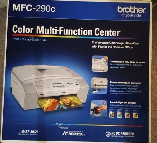Brother Color Multi Function All In One Center MFC-290c NEW