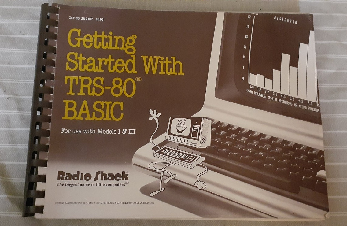 Tandy Radio Shack Manual: Getting Started With TRS-80 Basic Models I & III