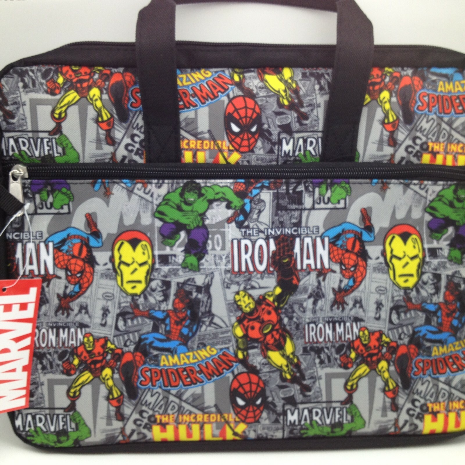 Marvel Universe All Over Print Tablet Laptop Case with Shoulder Strap
