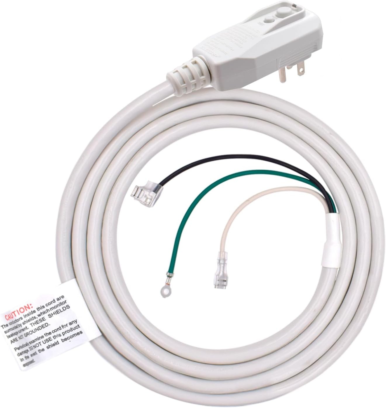 LCDI Power Cord Plug For AC Air Conditioner 0651513LY L15515 L22515 16AWG