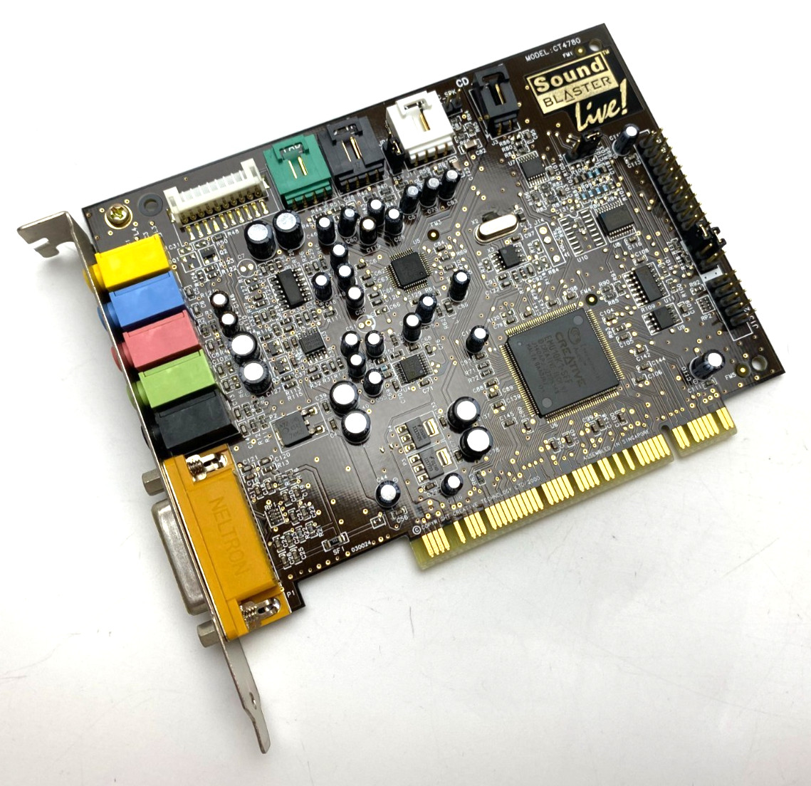 CREATIVE LABS SOUND BLASTER LIVE ~CT4780~ PCI SOUND CARD DELL P/N 0181UR