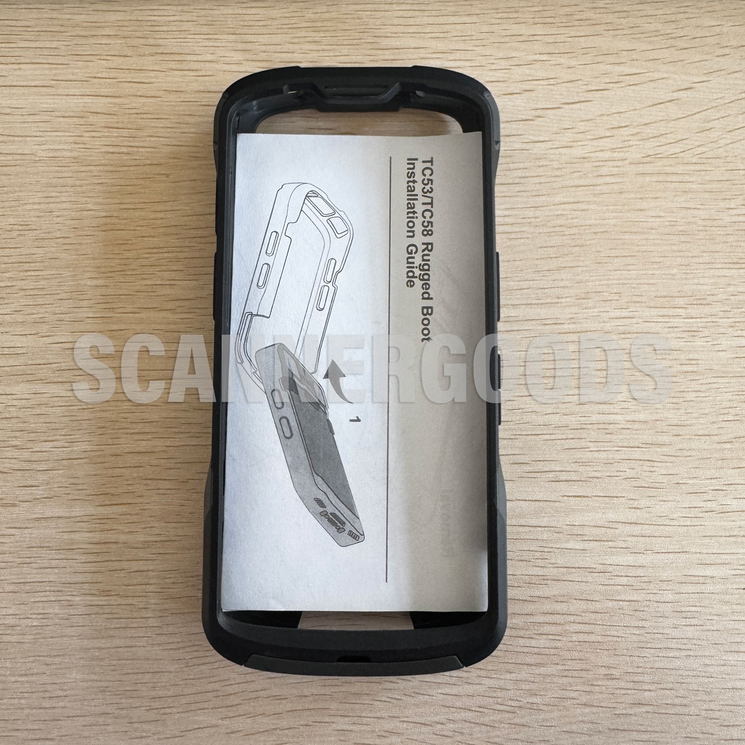 Lot of 5 SG-NGTC5EXO1-01 OEM New Rugged Boot Protective Case -- ZEBRA TC53 TC58