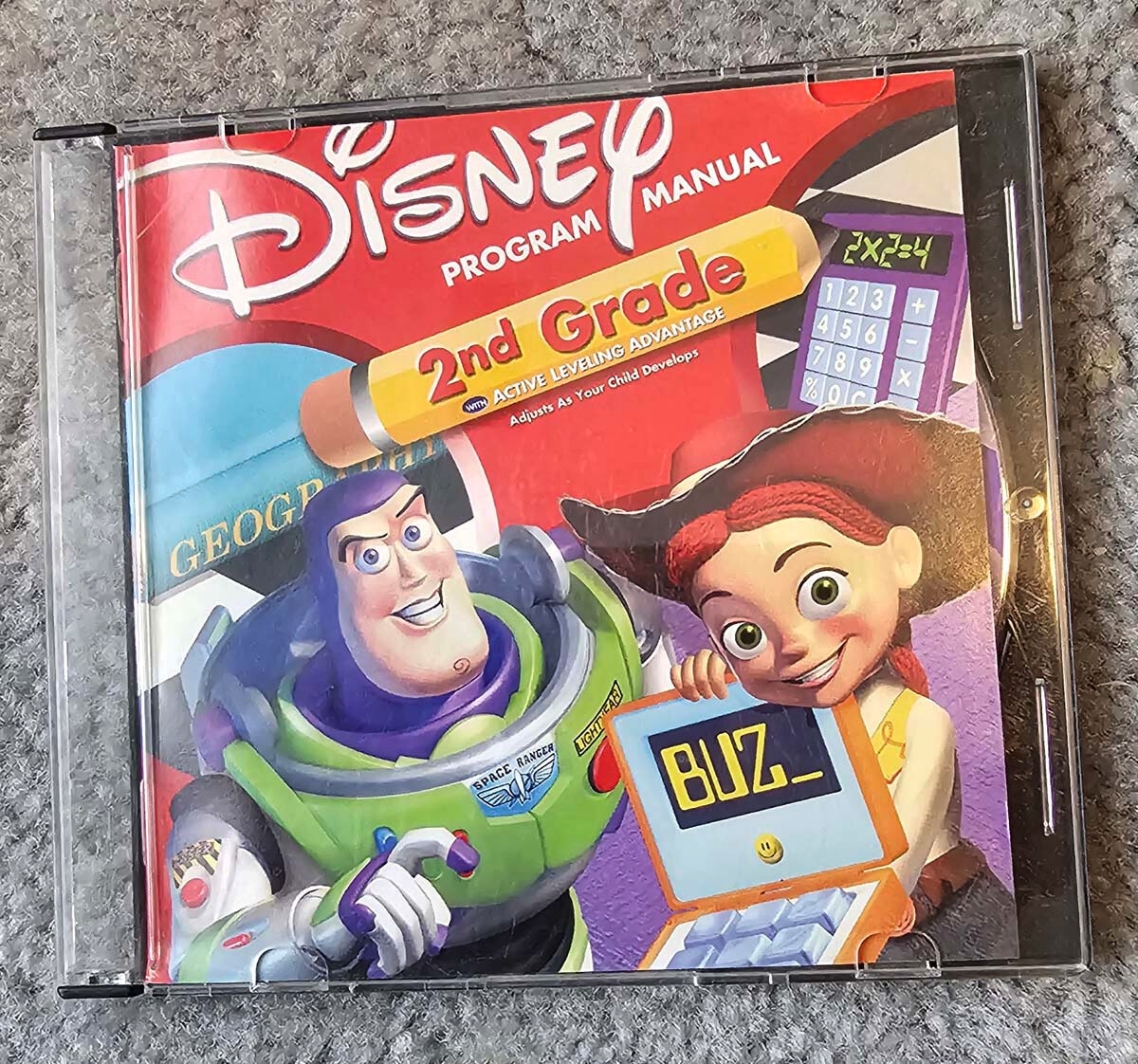 Disney Pixar BUZZ Lightyear 2nd Grade CD-ROM