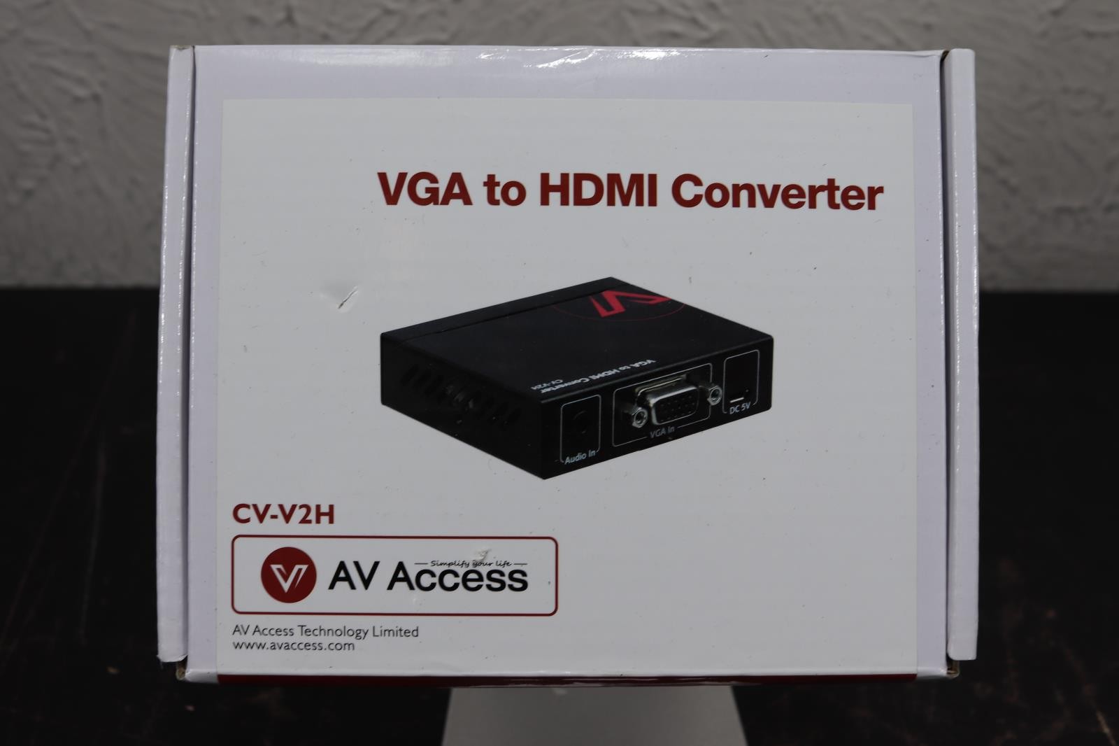 AV Access CV-V2H VGA & Stereo Audio to HDMI Converter - BRAND NEW